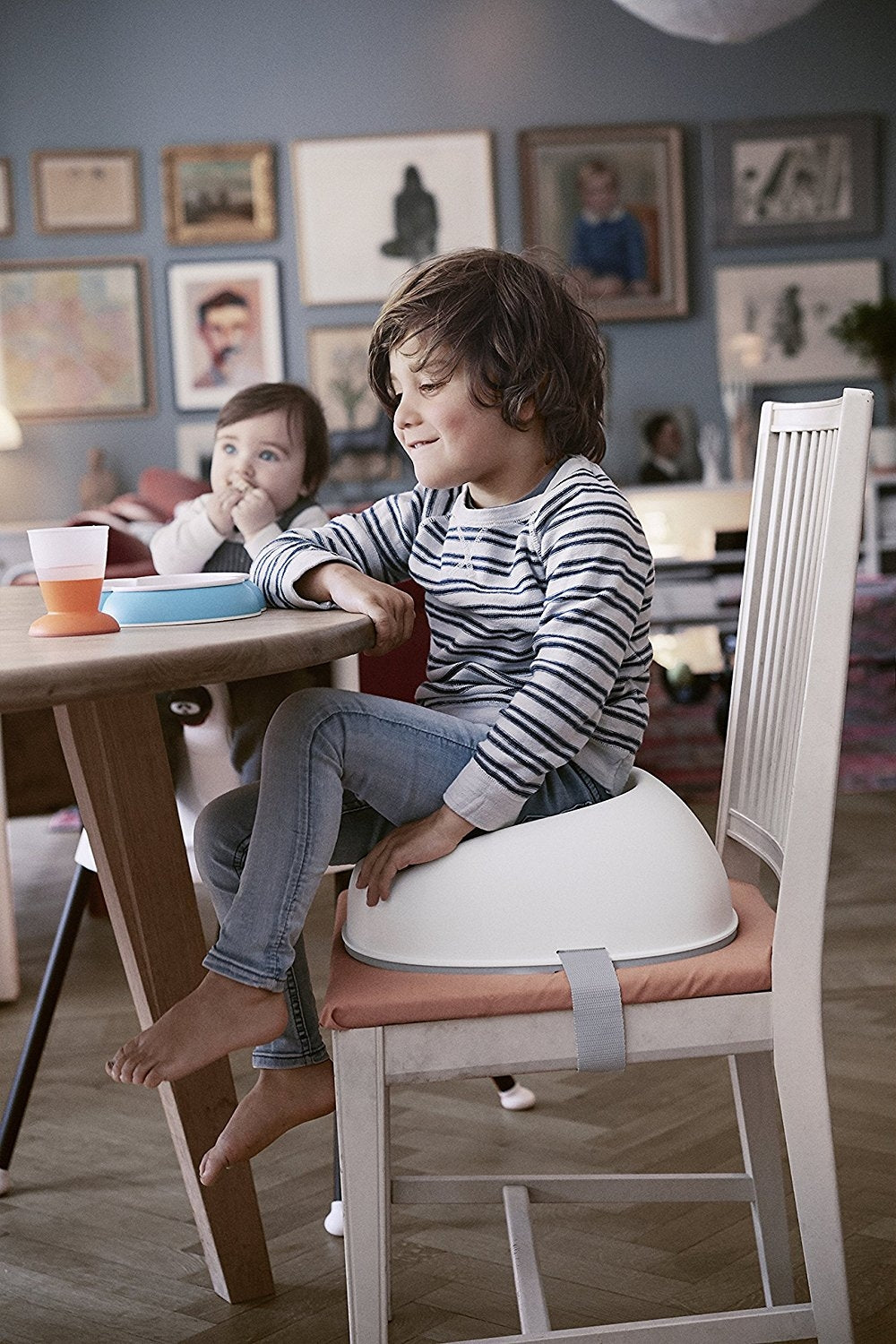 Baby Bjorn Booster Seat - White