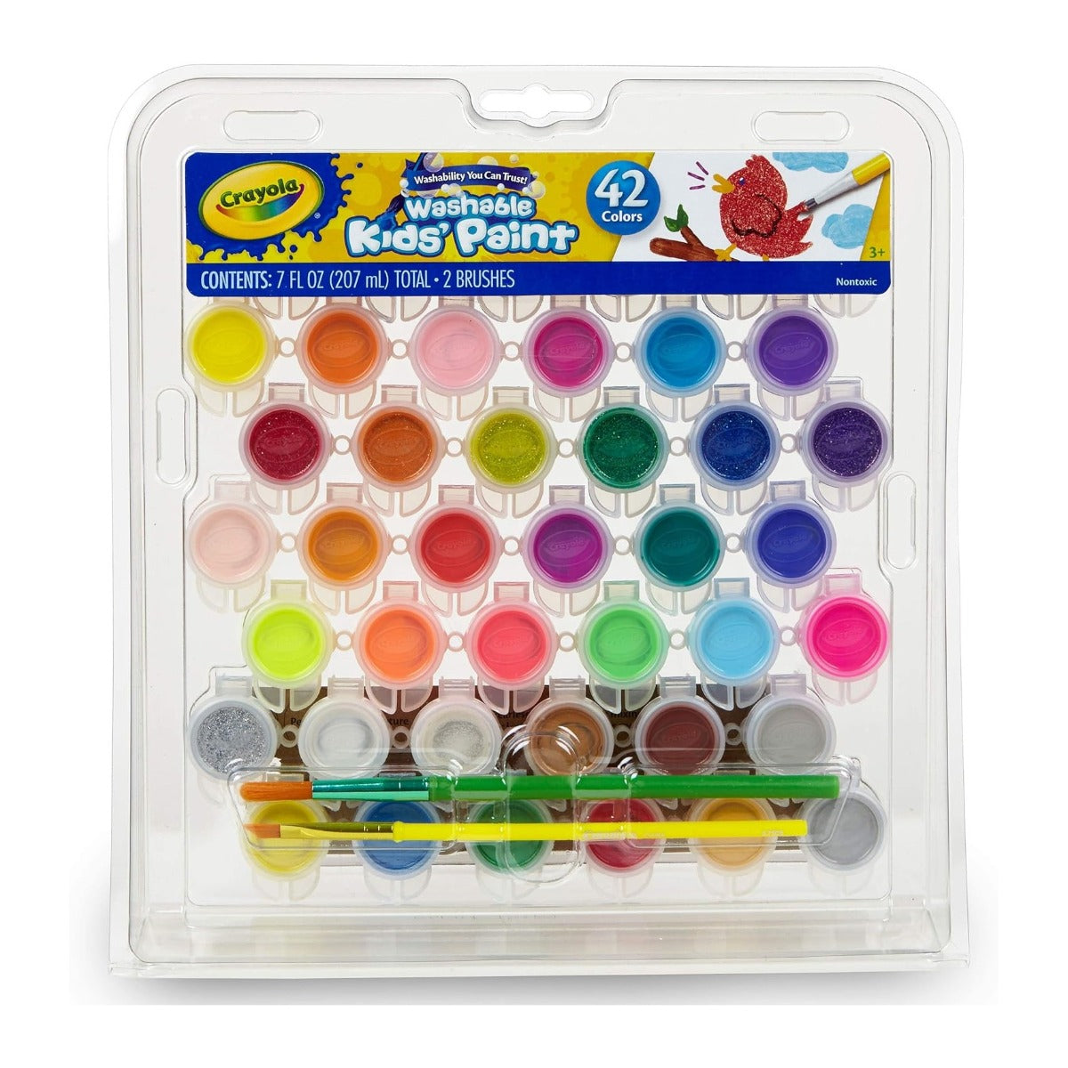 Crayola Washable Kids Paint (42pc)