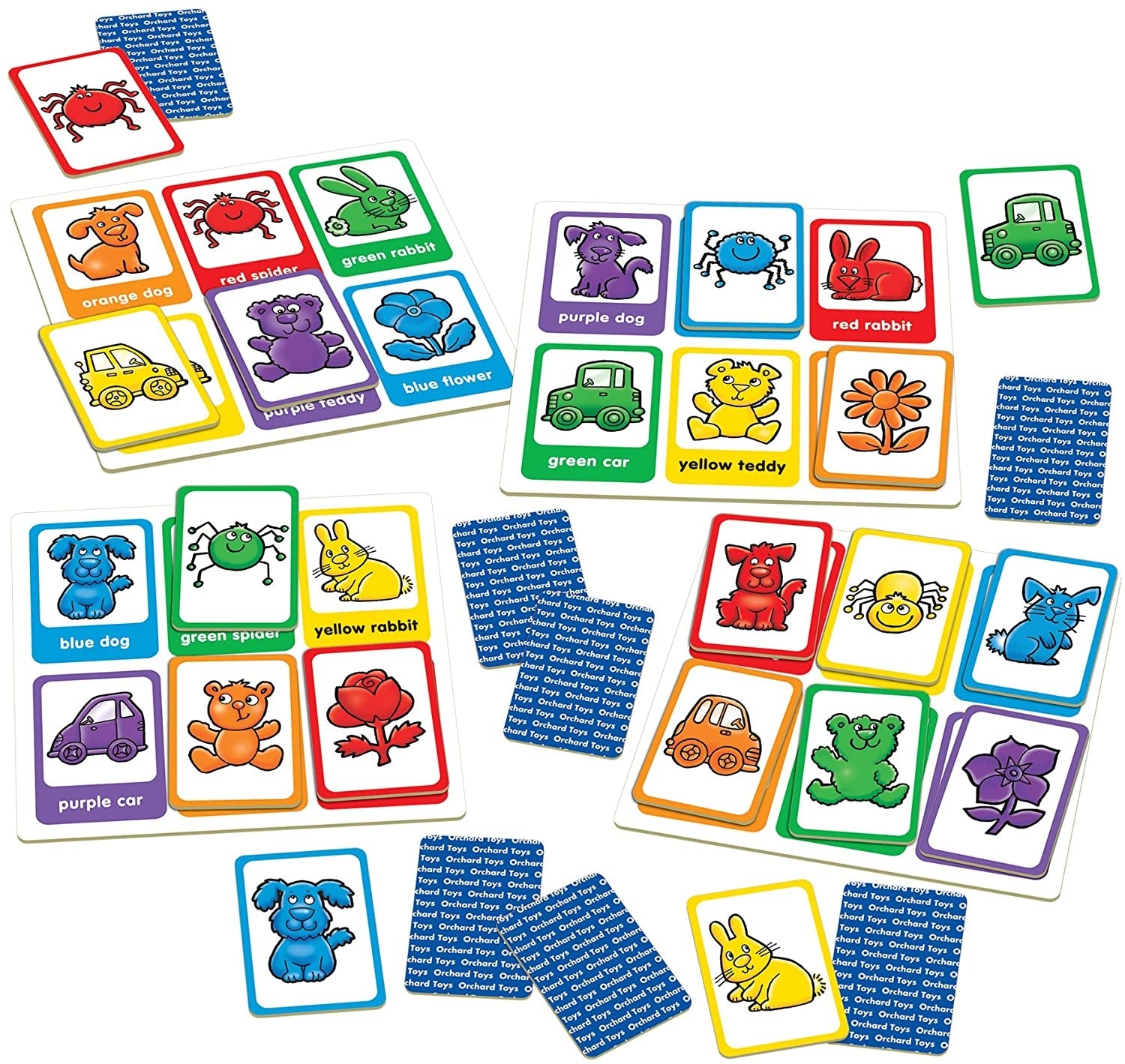 Orchard Toys Red Dog, Blue Dog Game