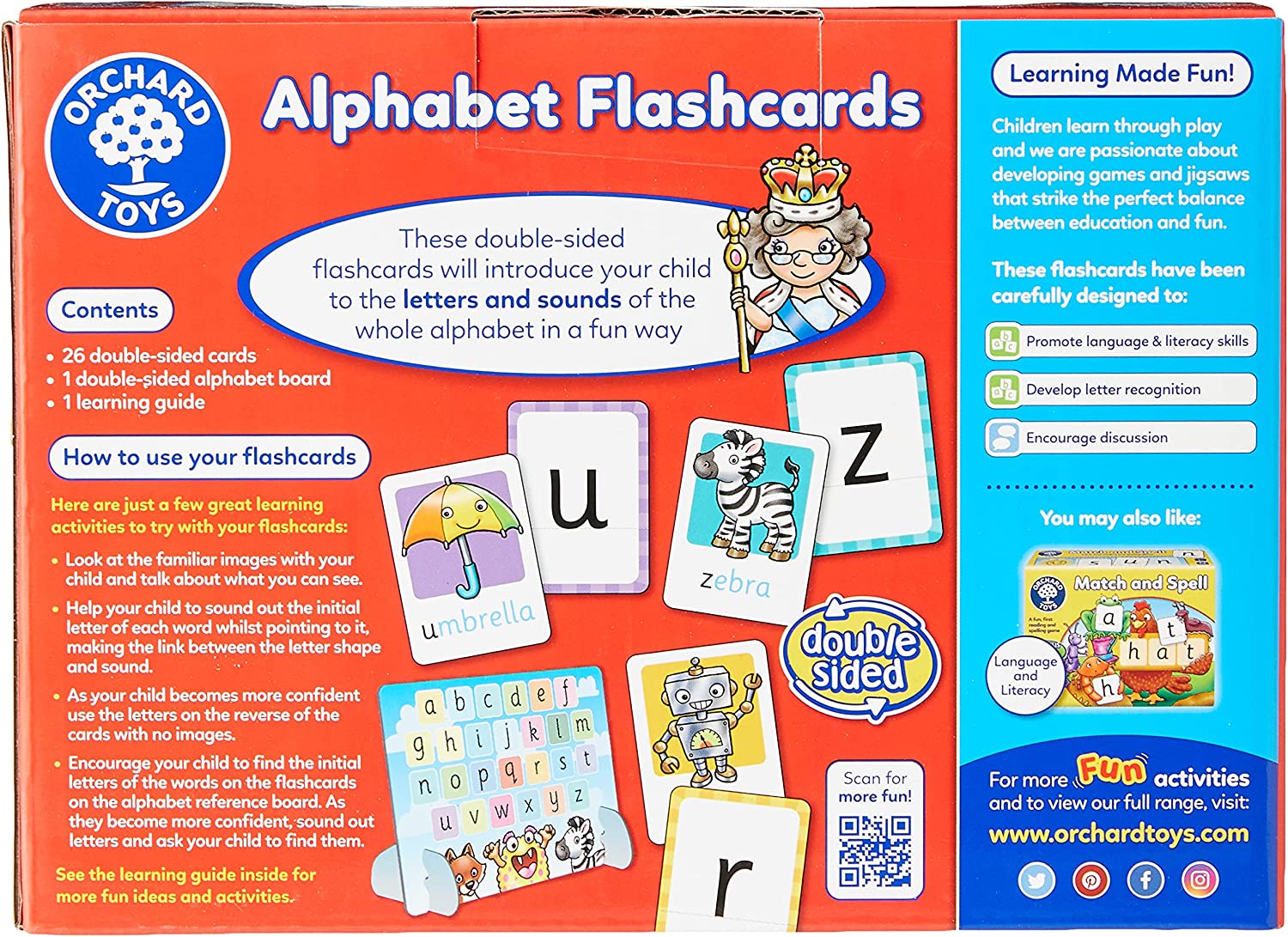 Orchard Toys Alphabet Flashcards