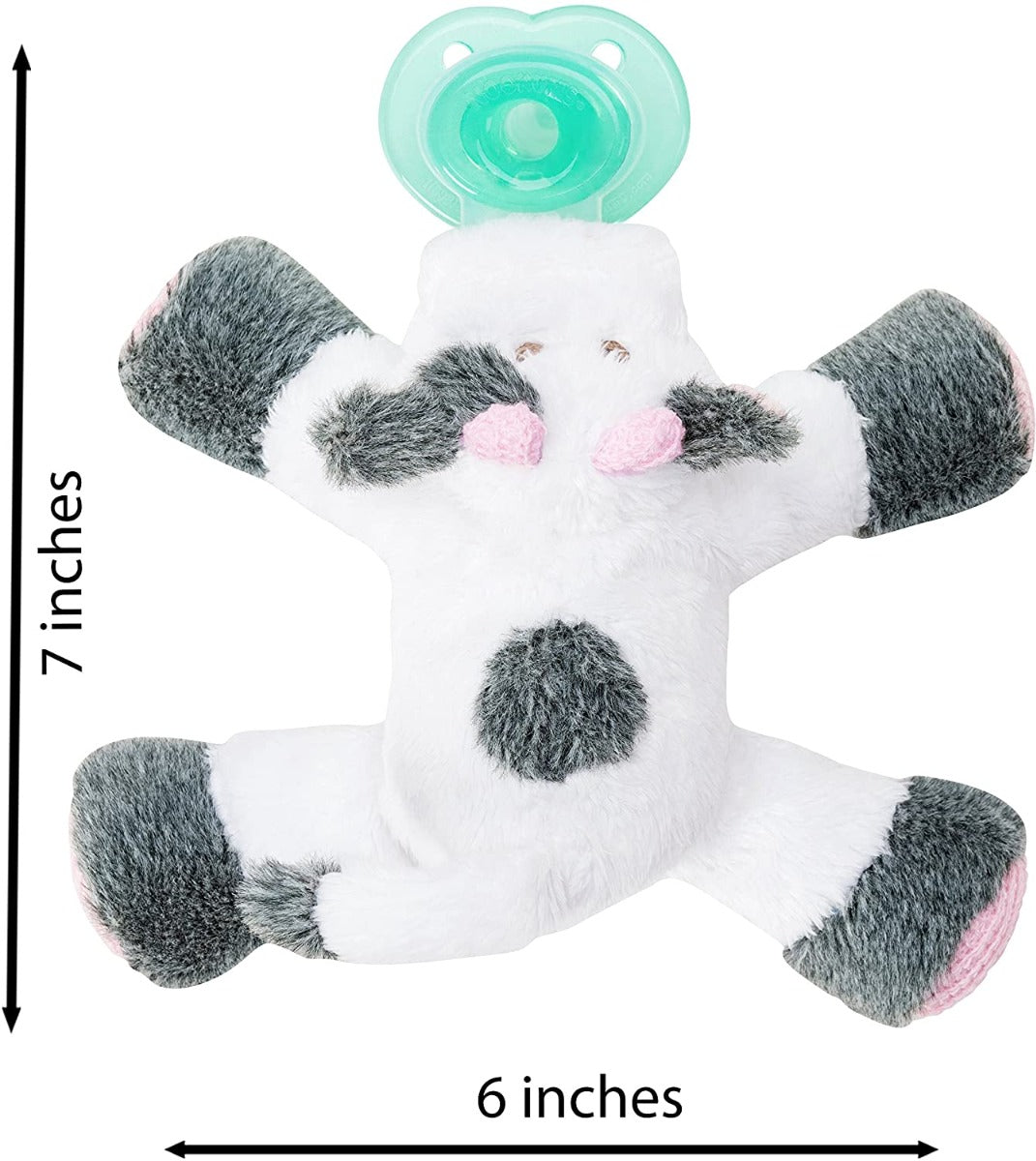Nookums Paci-Plushies Buddies Pacifier Holder (7 Designs) - Pupsik Singapore