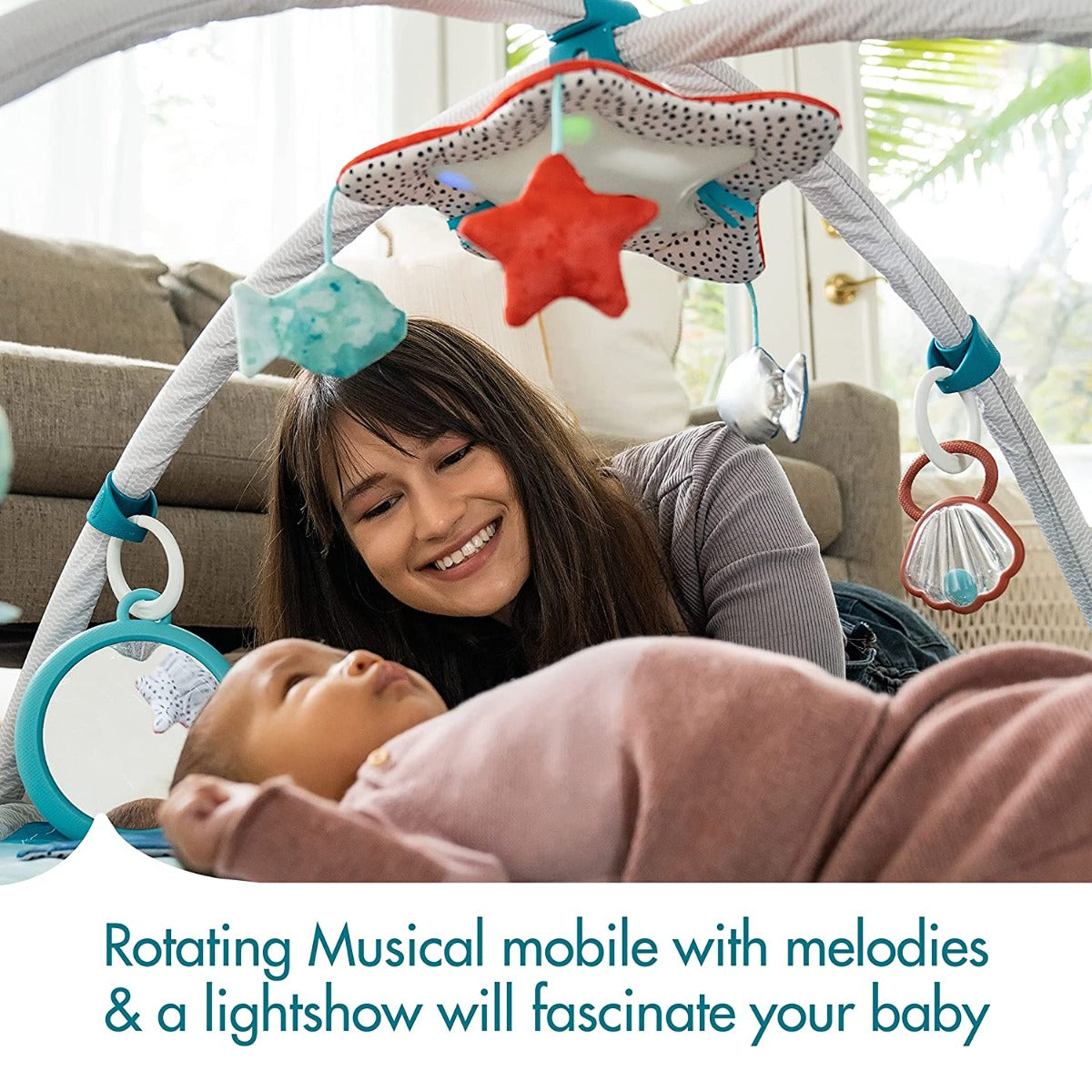 Tiny Love Treasure the Ocean 2-in-1 Musical Mobile Gymini