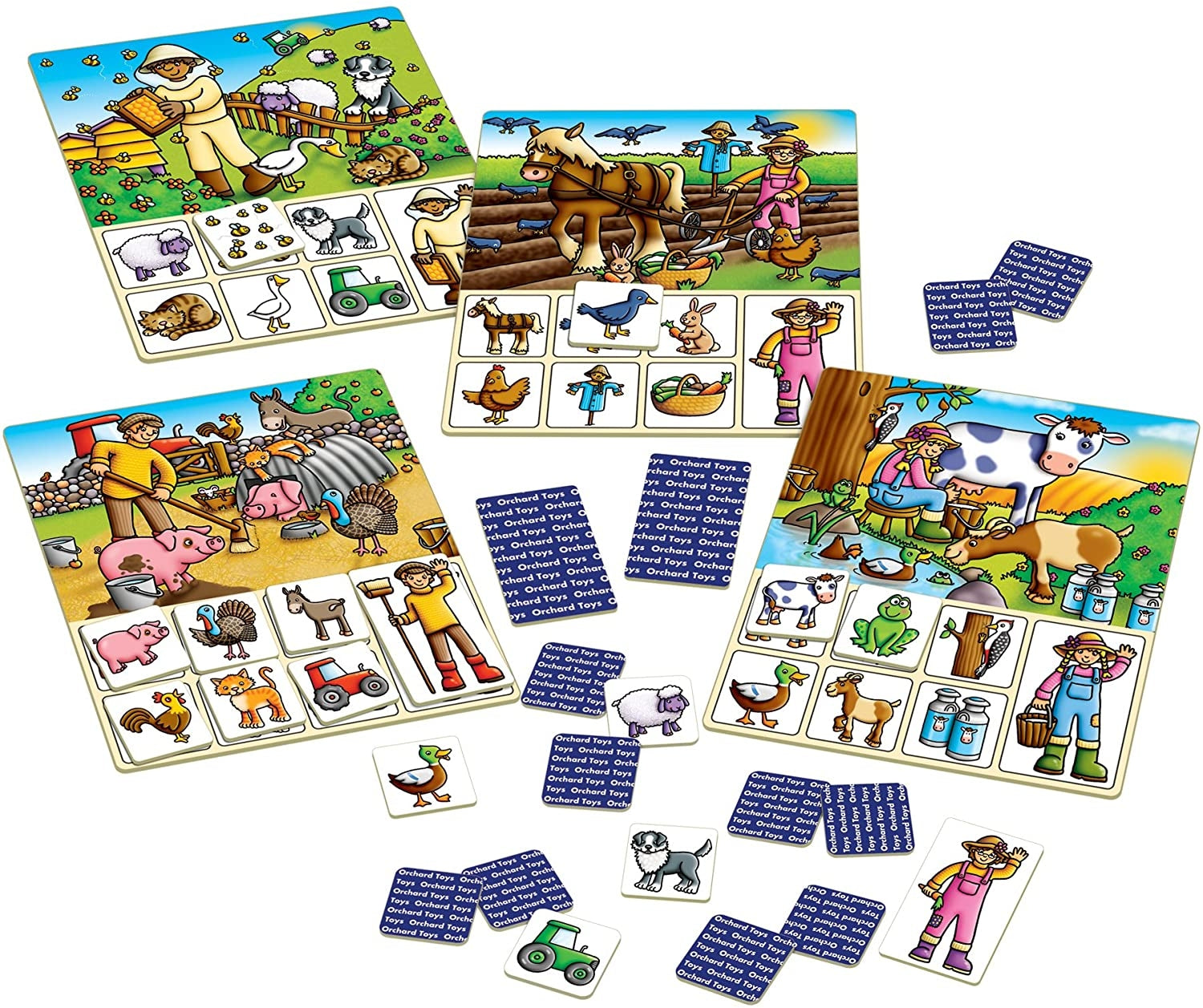 Orchard Toys Old Macdonald Lotto Game