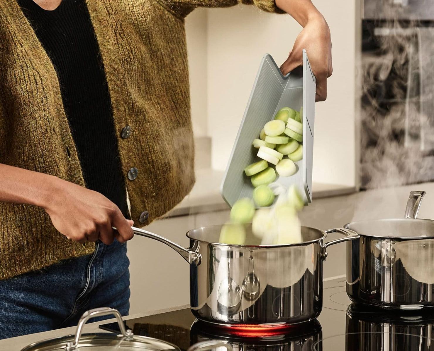 Joseph Joseph Chop2Pot Plus, Large (3 Colors) - Pupsik Singapore