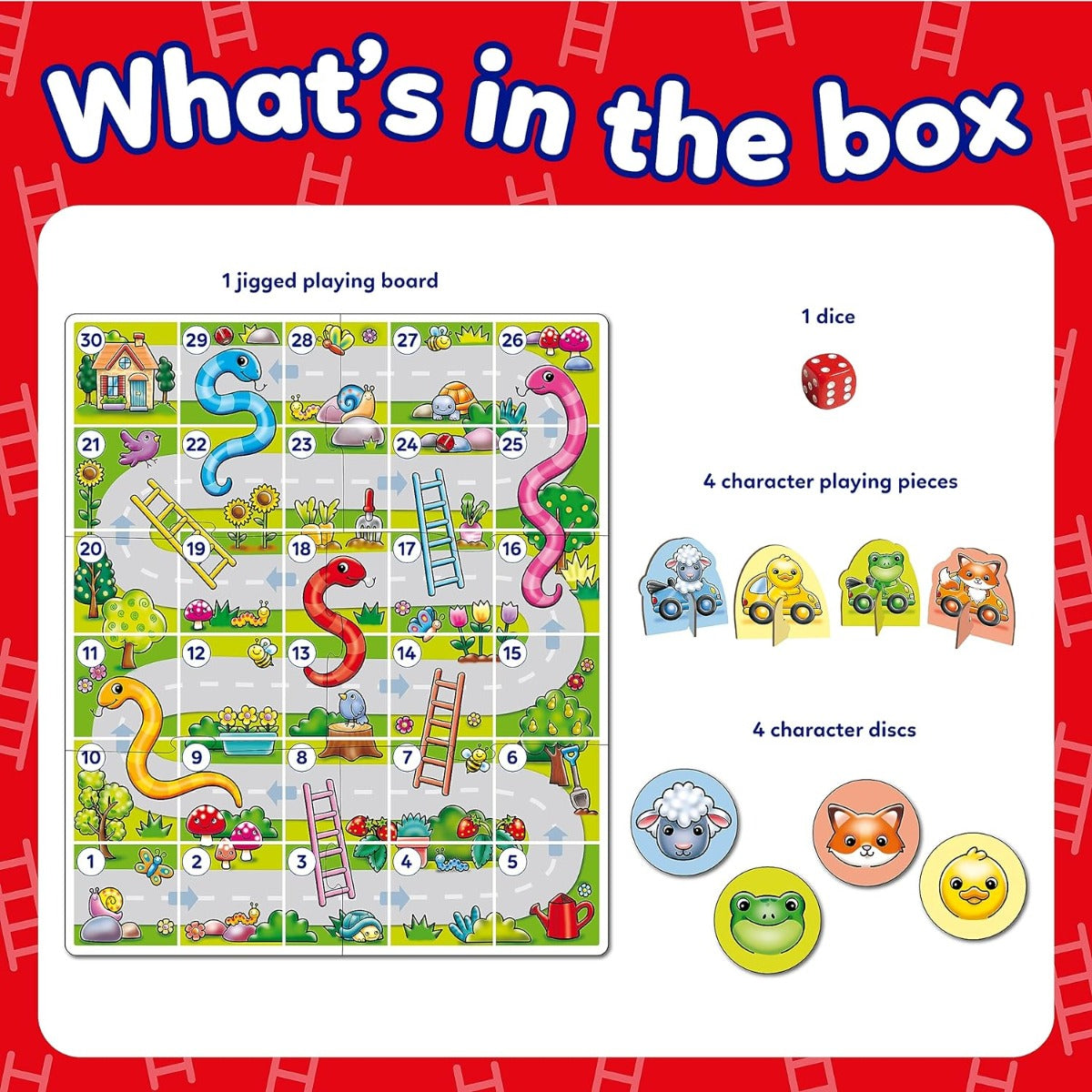Orchard Toys My First Snakes & Ladders Game