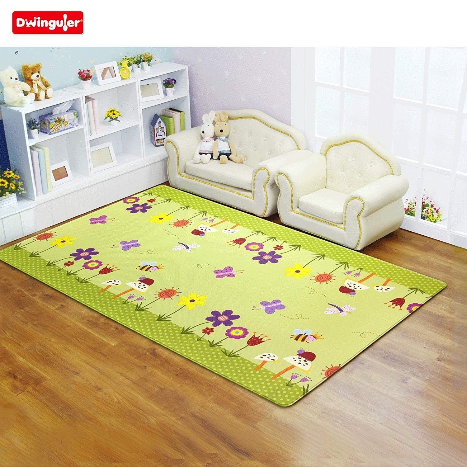 Dwinguler Playmat - Garden Delight Green (M15)