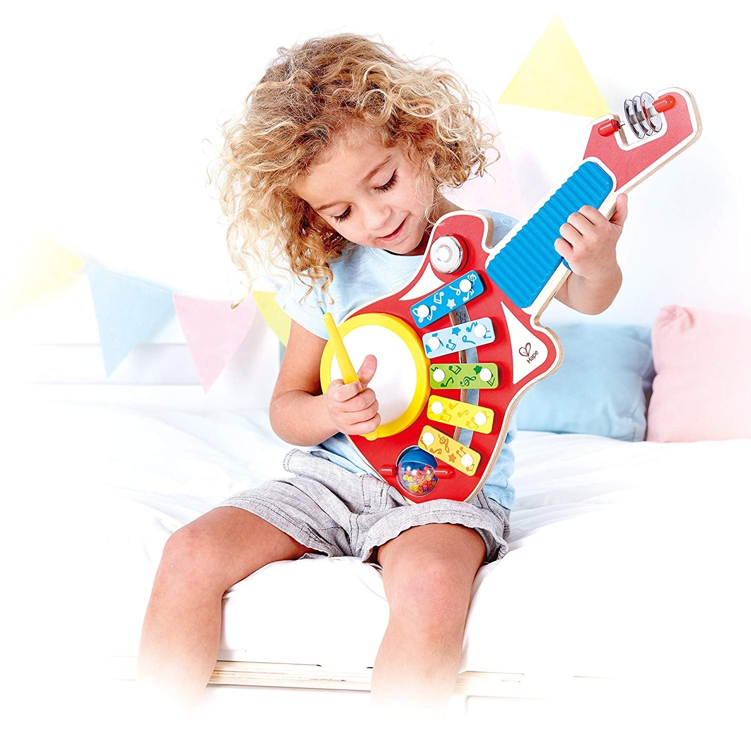 Hape 6-in-1 Music Maker Guitar