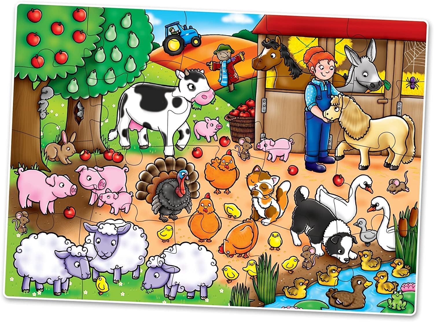 Orchard Toys Who's on the Farm? Jigsaw Puzzle