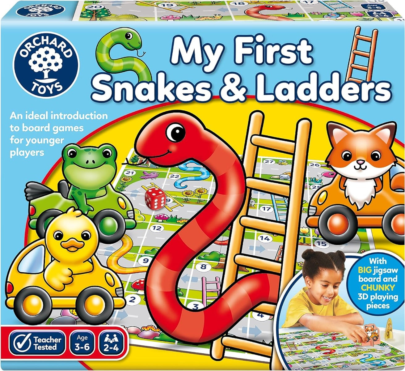 Orchard Toys My First Snakes & Ladders Game