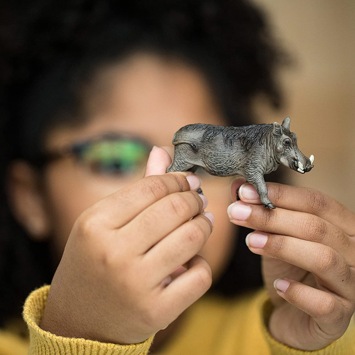 Schleich Warthog Animal Figurine Toy