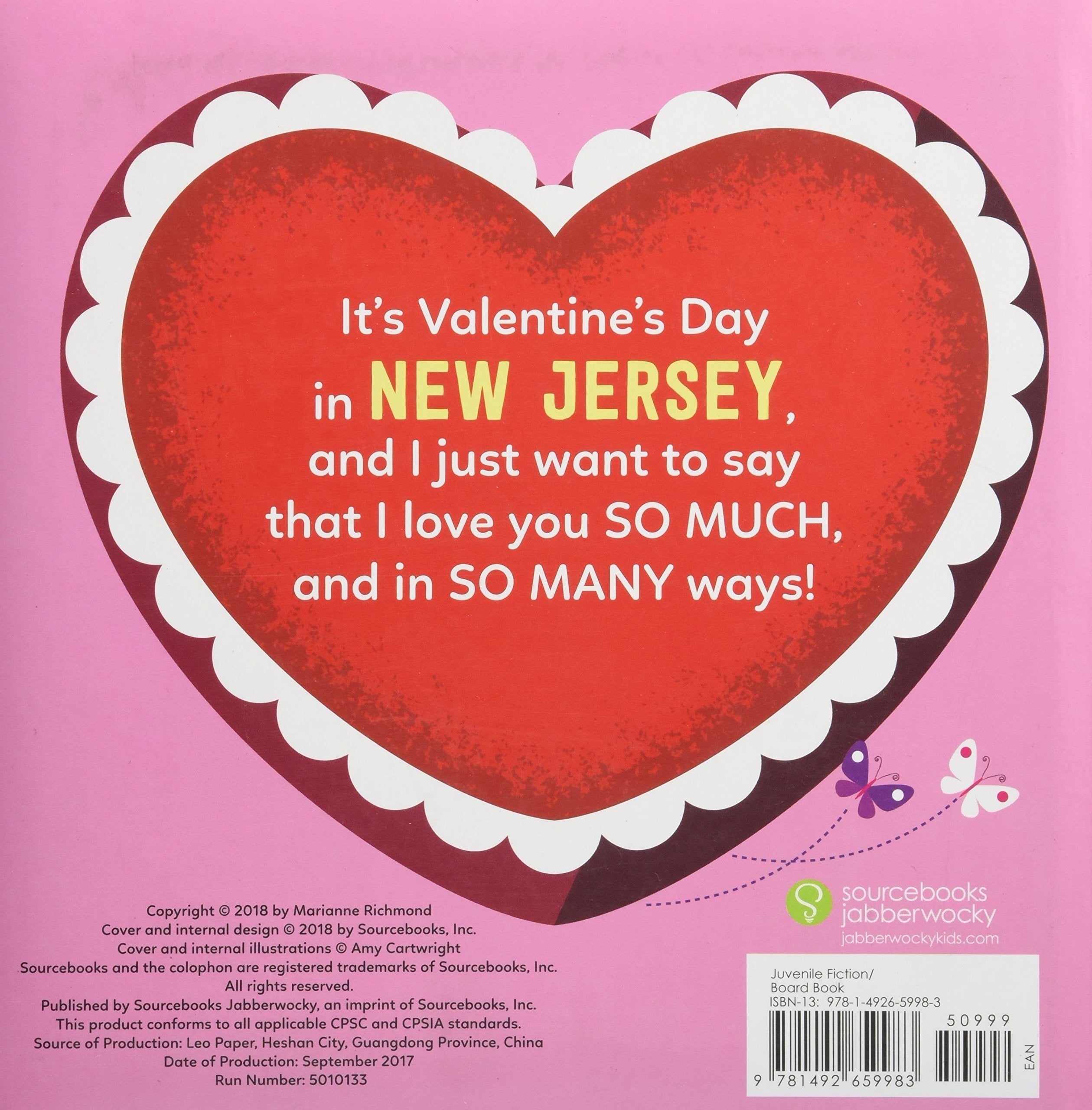 I Love My Valentine Baby Board Book (Padded)