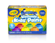 Crayola Washable Kids Paint (6pc)