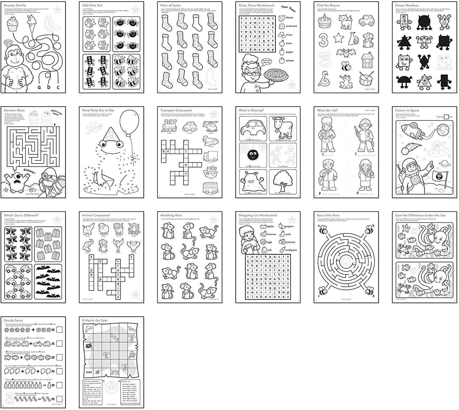 Orchard Toys More Things To Do Sticker Colouring Book