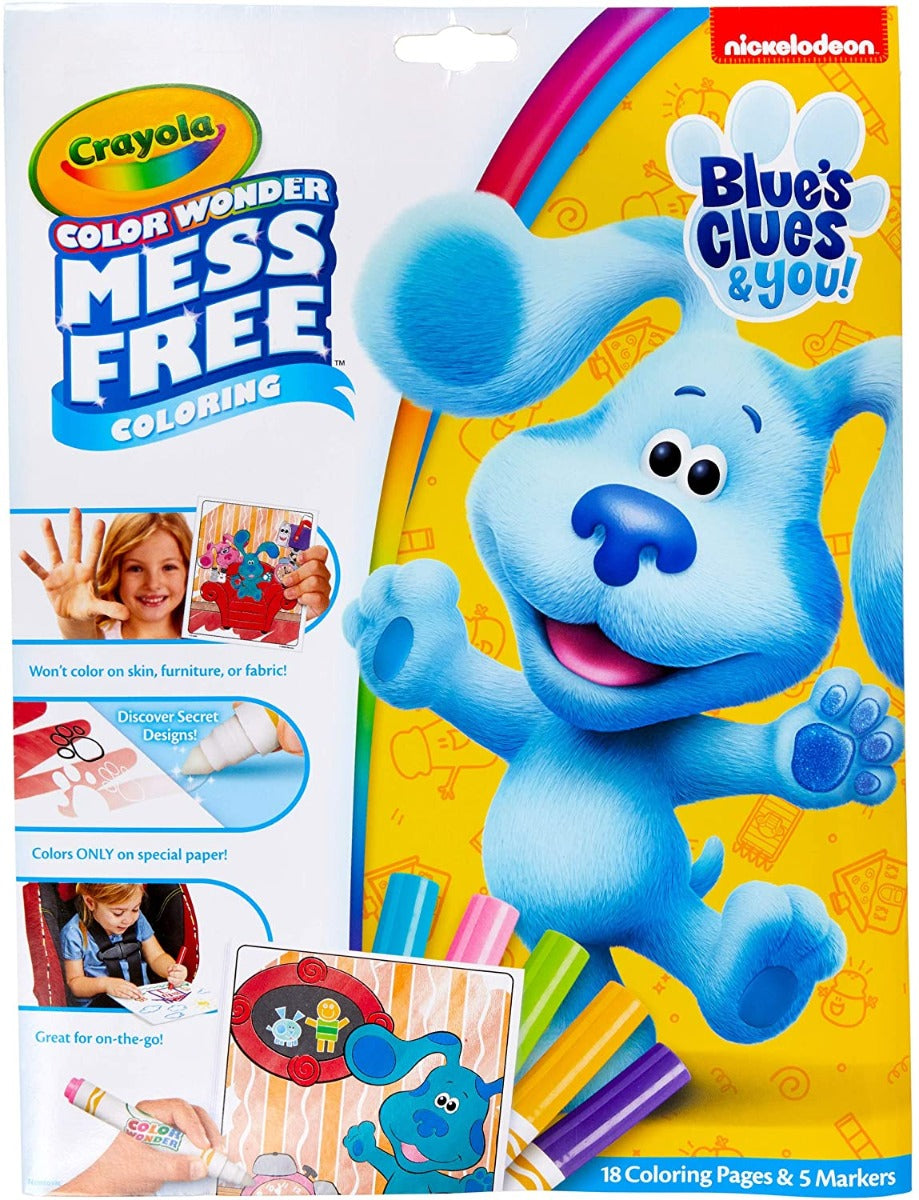 Crayola Color Wonder Mess Free Coloring Pad & Markers (5 Designs)