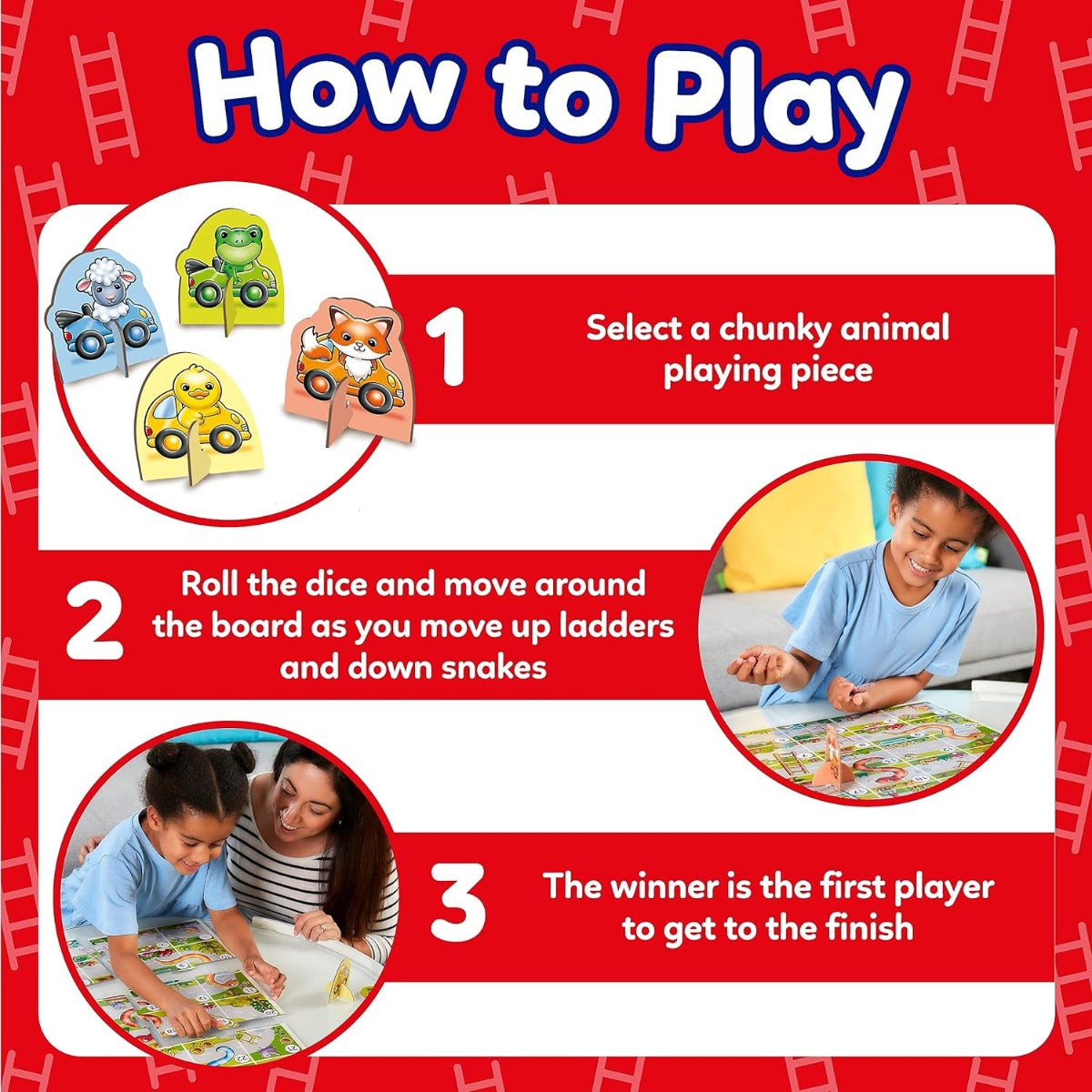 Orchard Toys My First Snakes & Ladders Game