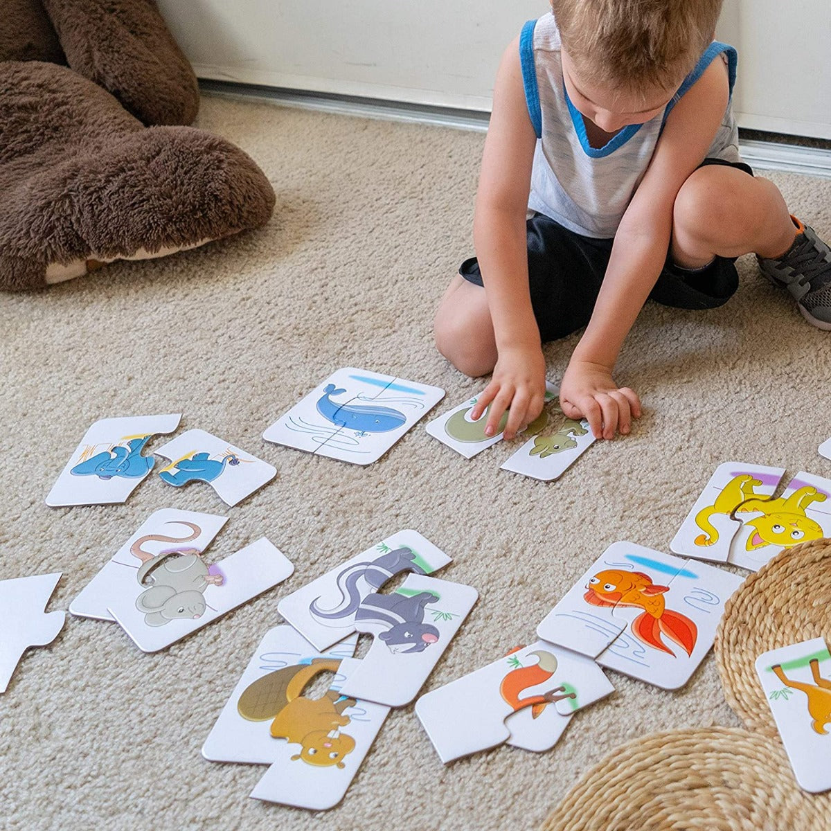 The Learning Journey My First Match It! Puzzle Game (9 Designs) - Pupsik Singapore