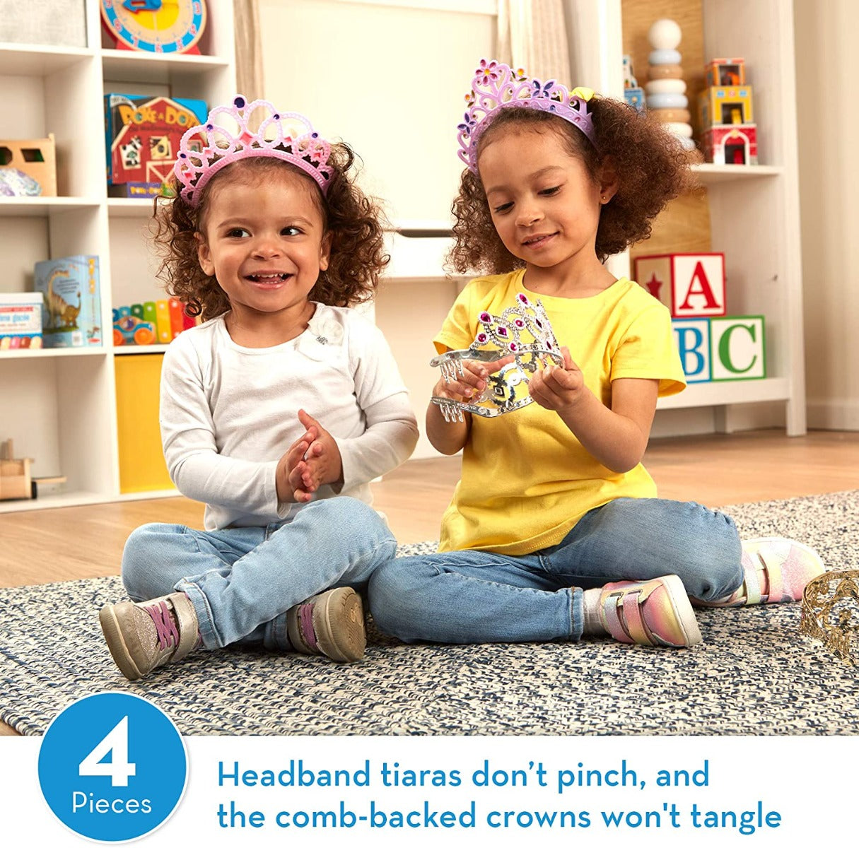 Melissa & Doug Crown Jewels Tiaras Play Set