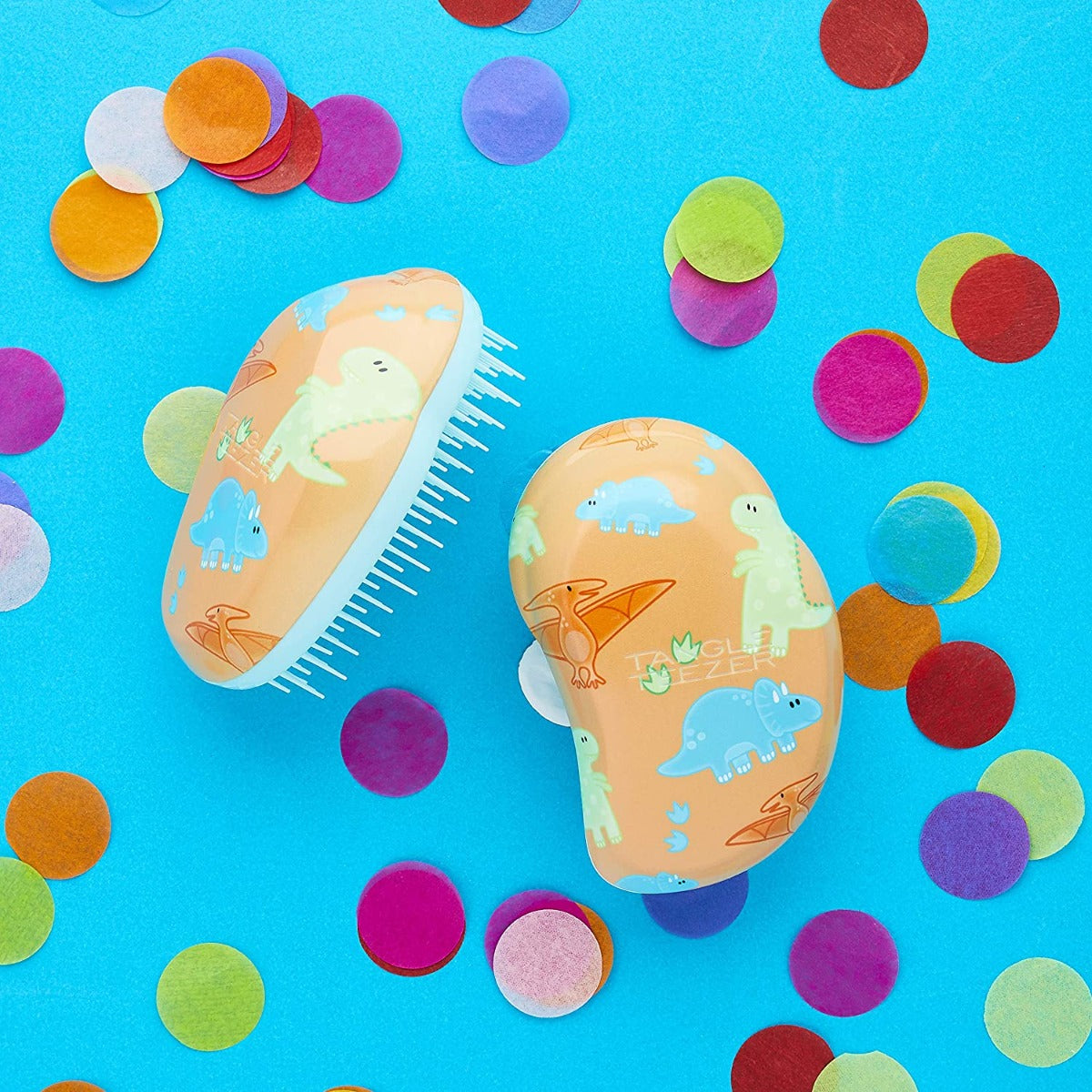 Tangle Teezer Original Detangling Mini Hairbrush, Straight & Curly (5 Designs)