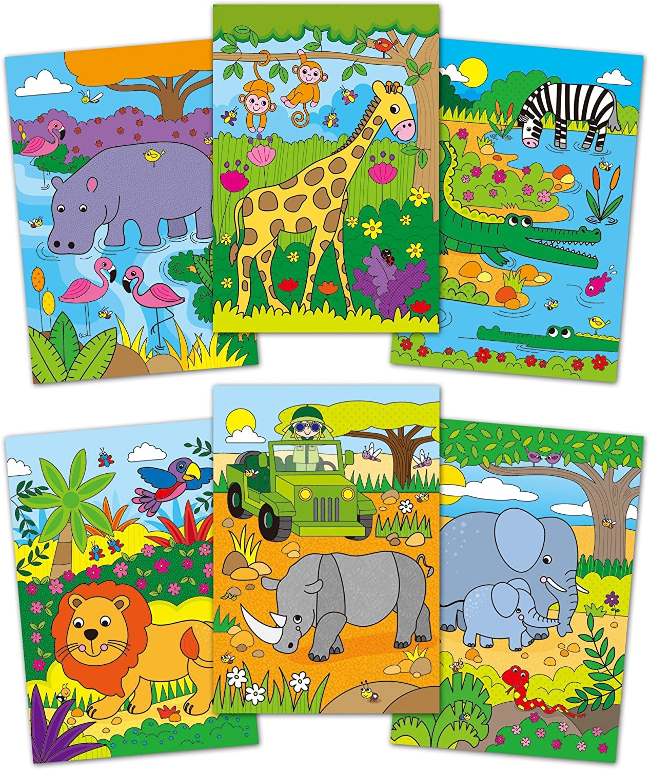 Galt Toys Water Magic Colouring Pad (6 Designs) - Pupsik Singapore