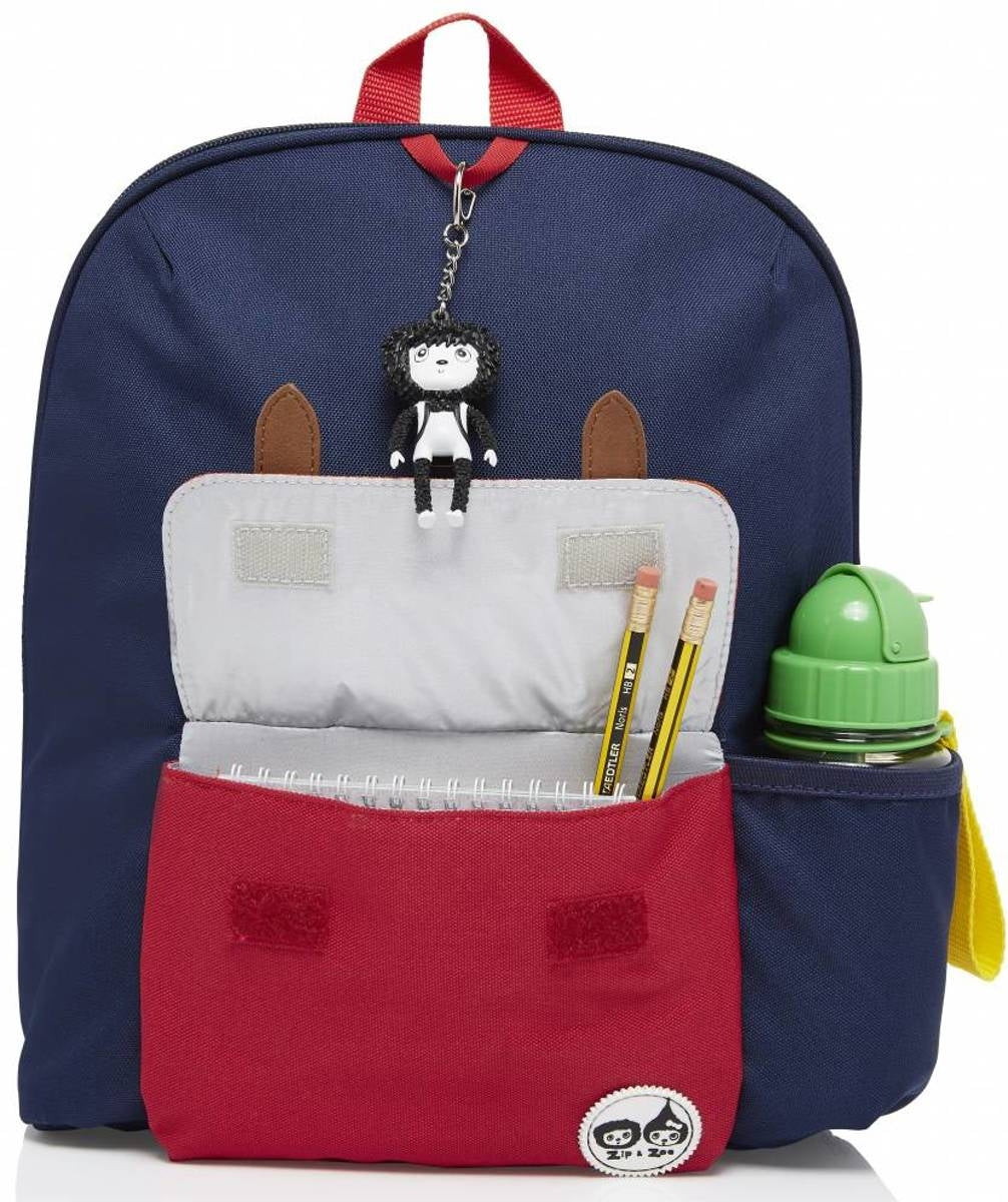 Babymel Zip & Zoe Kids Backpack & Safety Harness / Reins - Navy