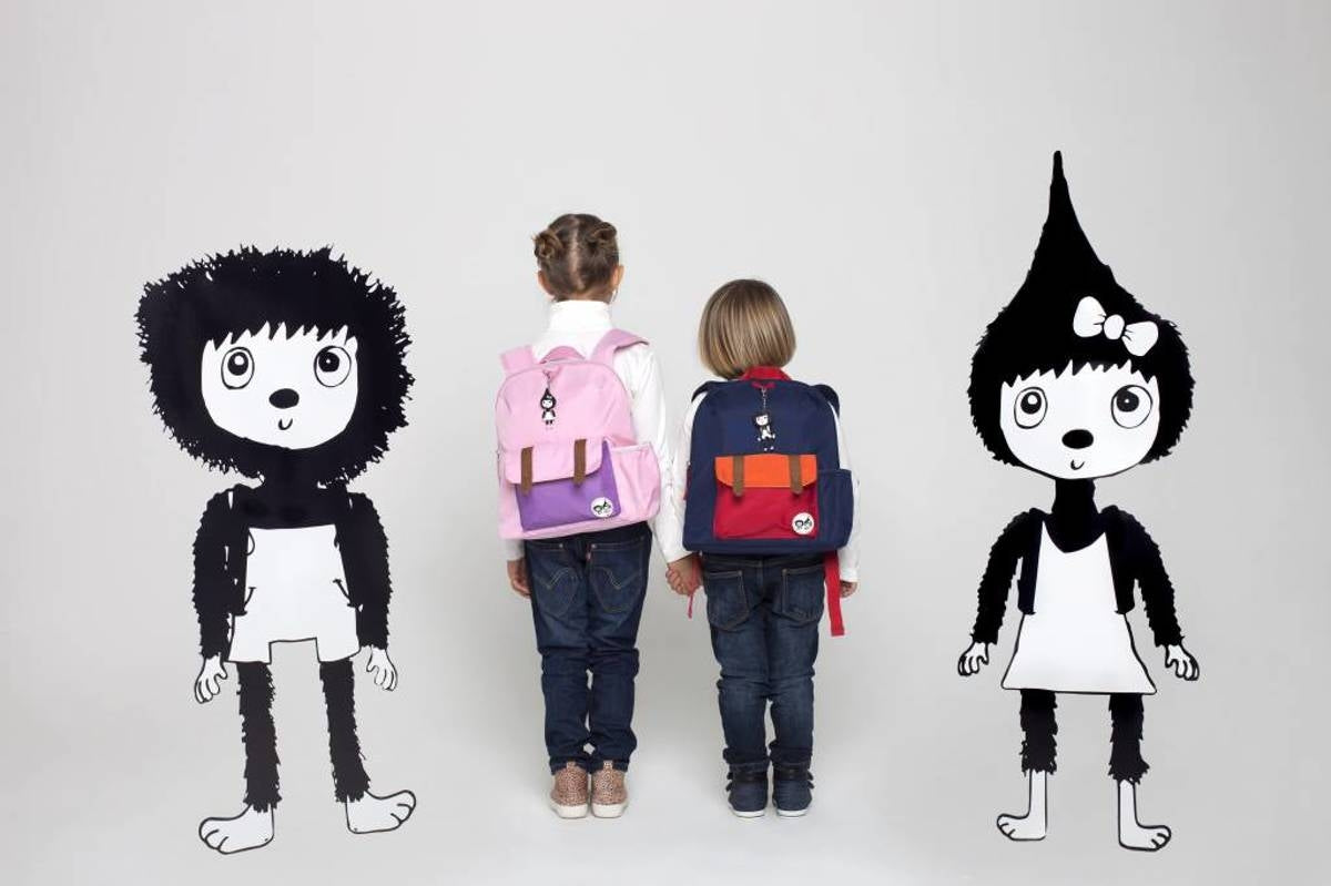 Babymel Zip & Zoe Kids Backpack & Safety Harness / Reins - Navy