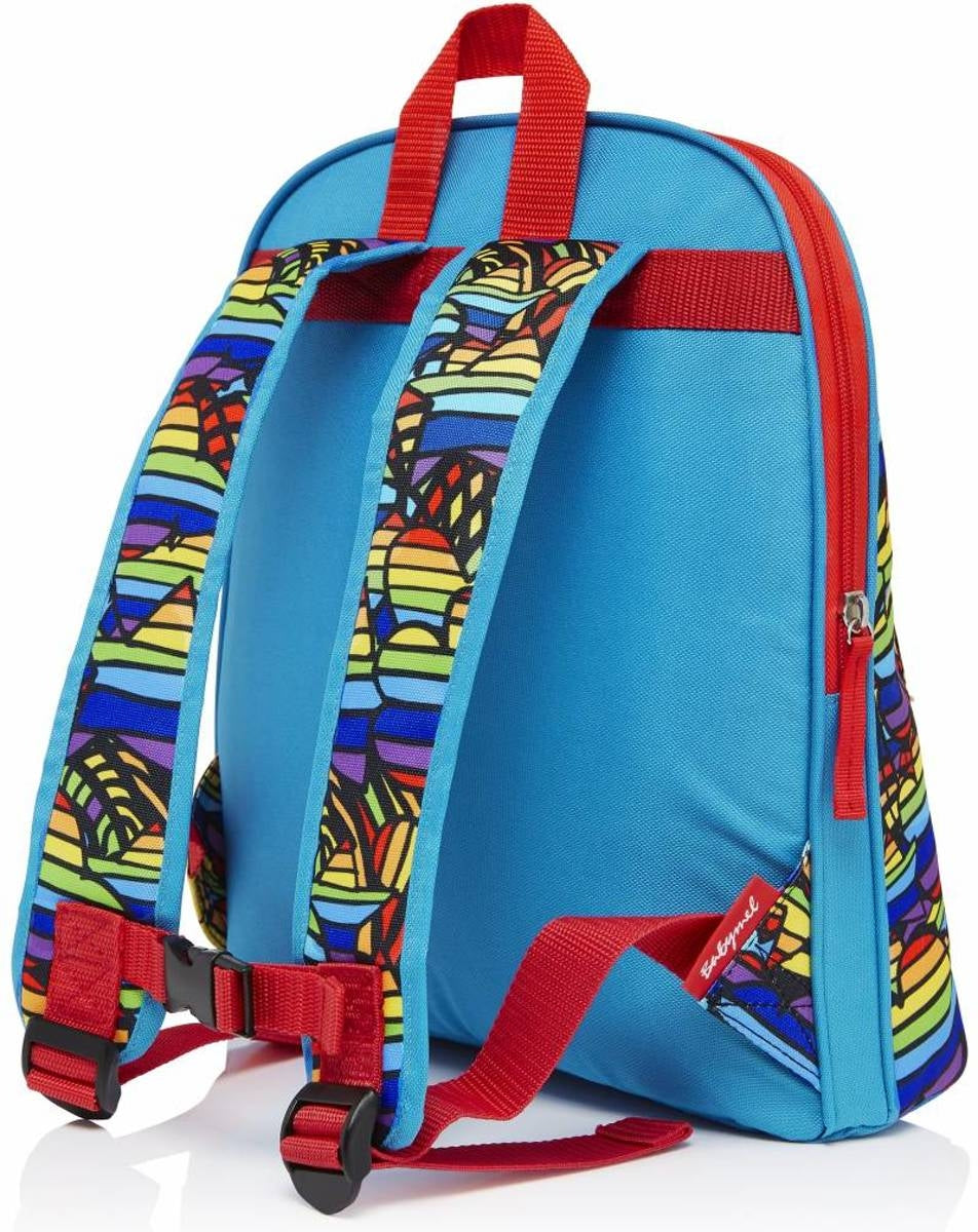 Babymel Zip & Zoe Kids Backpack & Safety Harness / Reins - Rainbow
