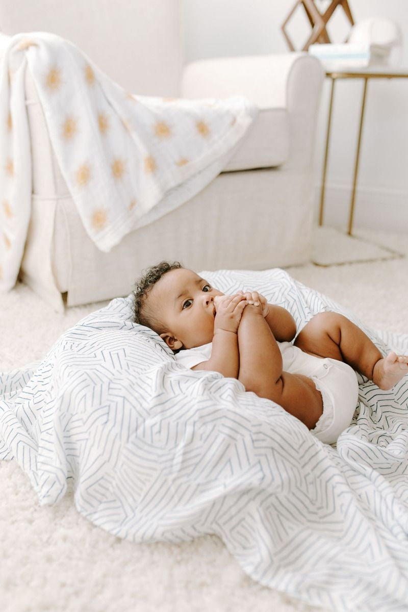Aden Anais Silky Soft Bamboo Swaddle (47 x 47 in), 3pk (9 Designs) - Pupsik Singapore