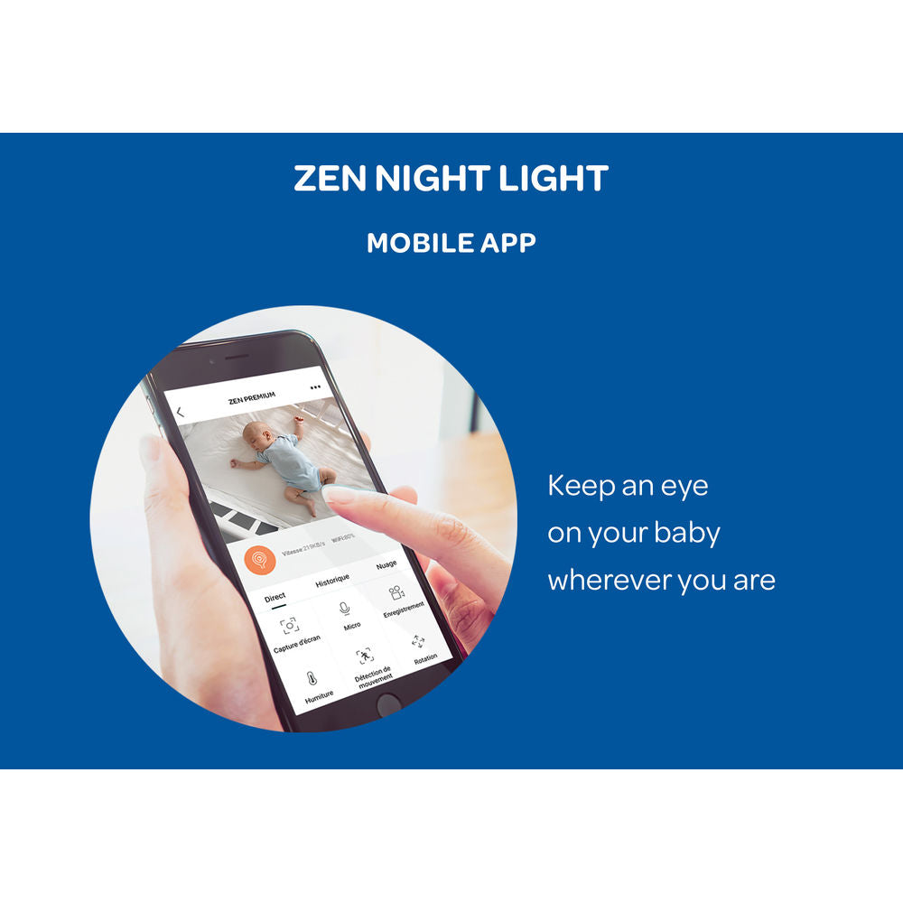 Beaba Zen Night Light Video Baby Monitor