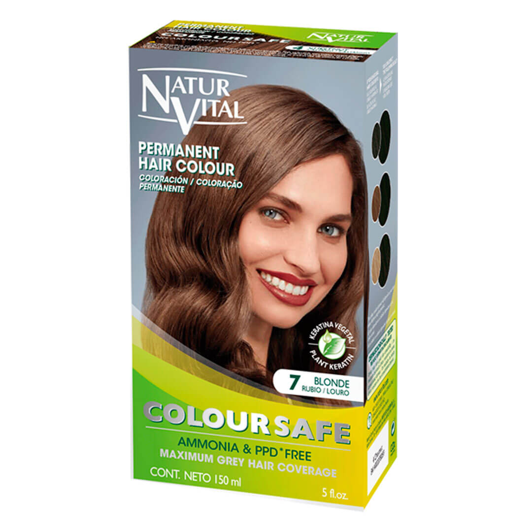 NaturVital ColourSafe Permanent Hair Dye (8 Colors) - Exp 02/26 or later - Pupsik Singapore