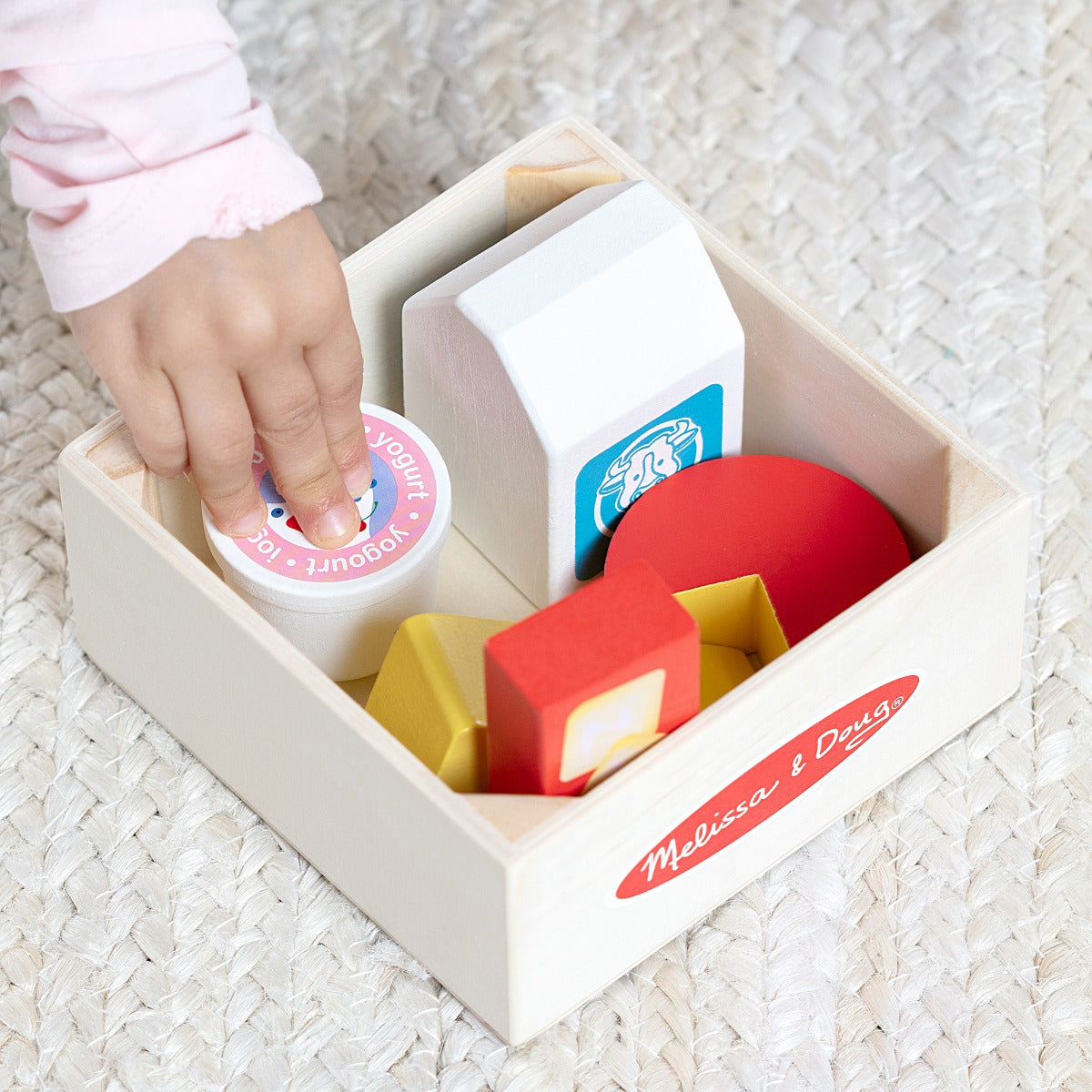 Melissa & Doug Wooden Food Groups (3 Types) - Pupsik Singapore