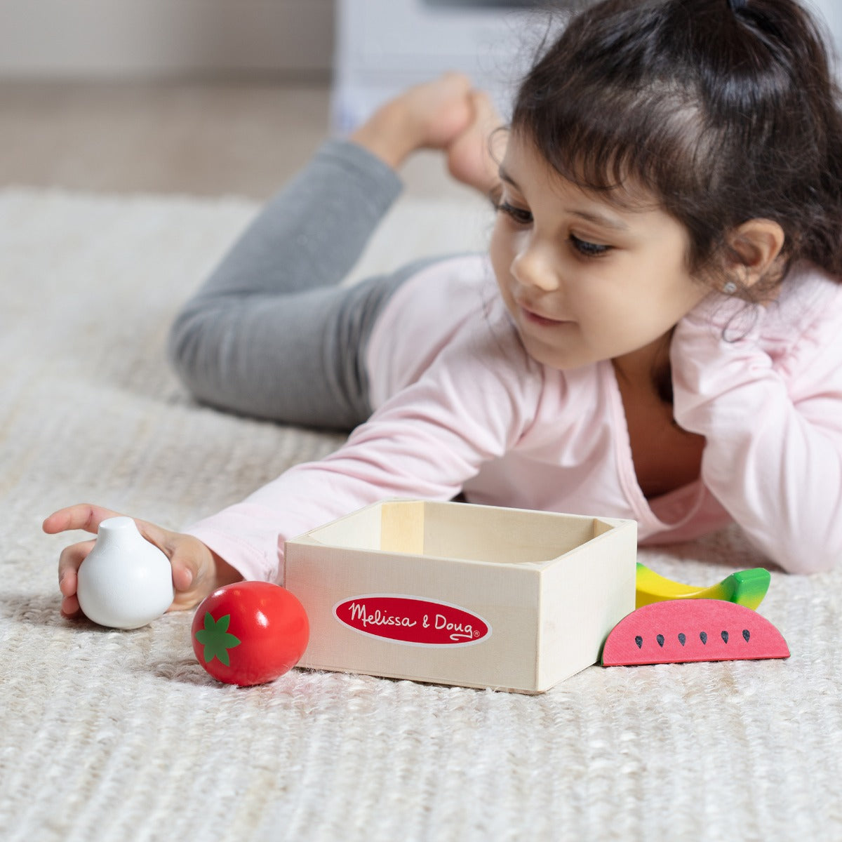 Melissa & Doug Wooden Food Groups (3 Types) - Pupsik Singapore