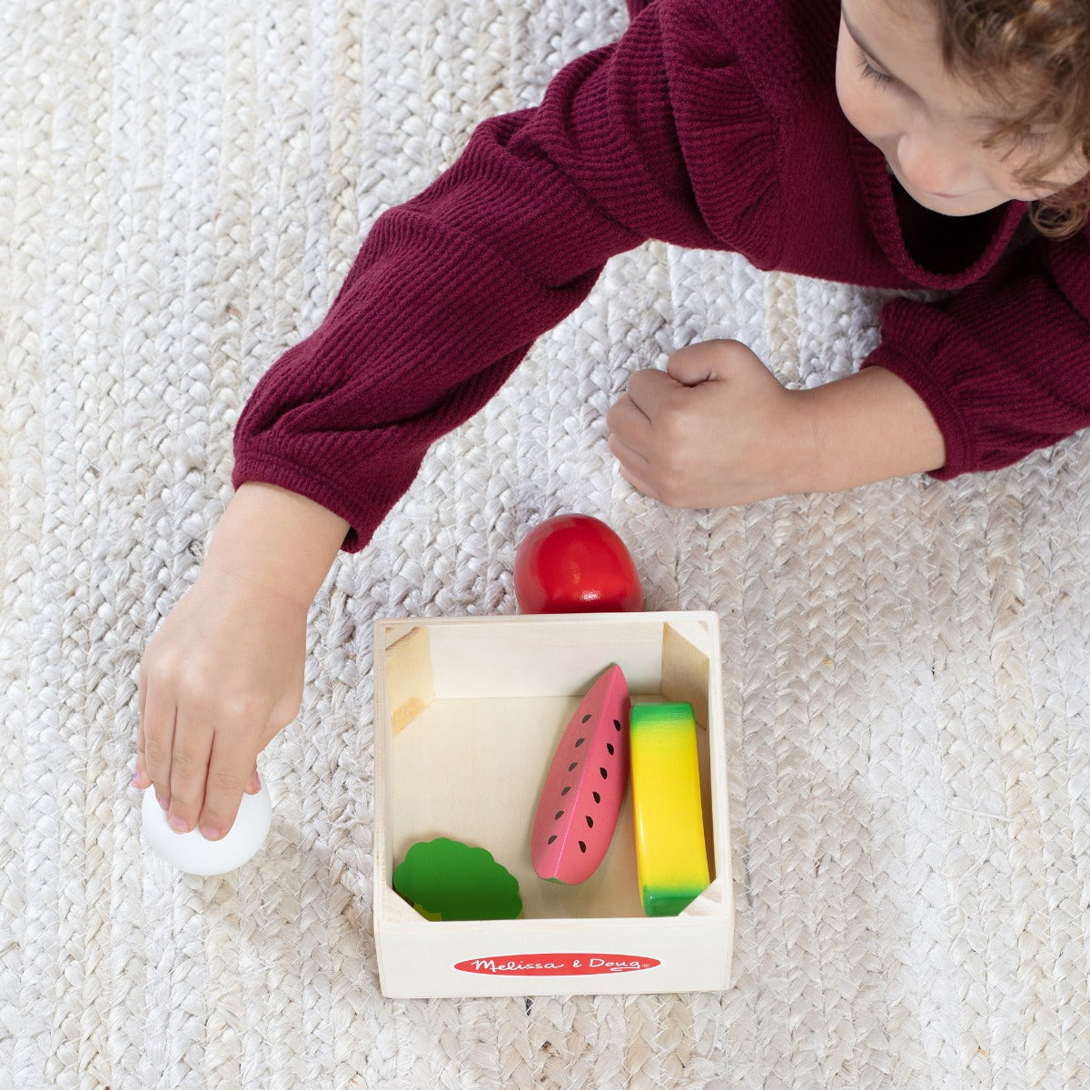 Melissa & Doug Wooden Food Groups (3 Types) - Pupsik Singapore