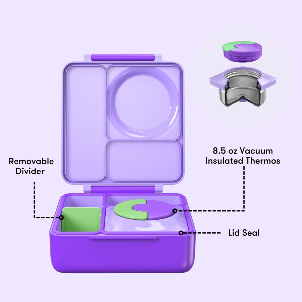 OmieBox Hot & Cold Insulated Bento Box (11 Colours)