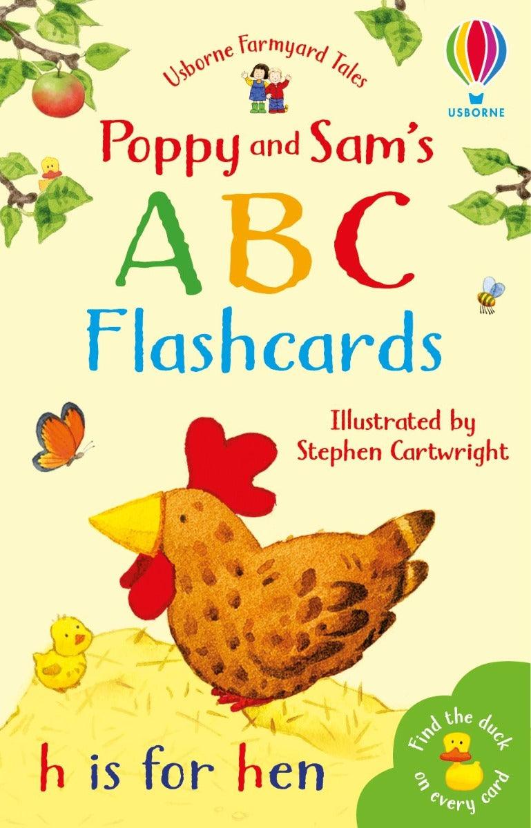 Usborne Poppy and Sam's ABC Flash Cards - Pupsik Singapore