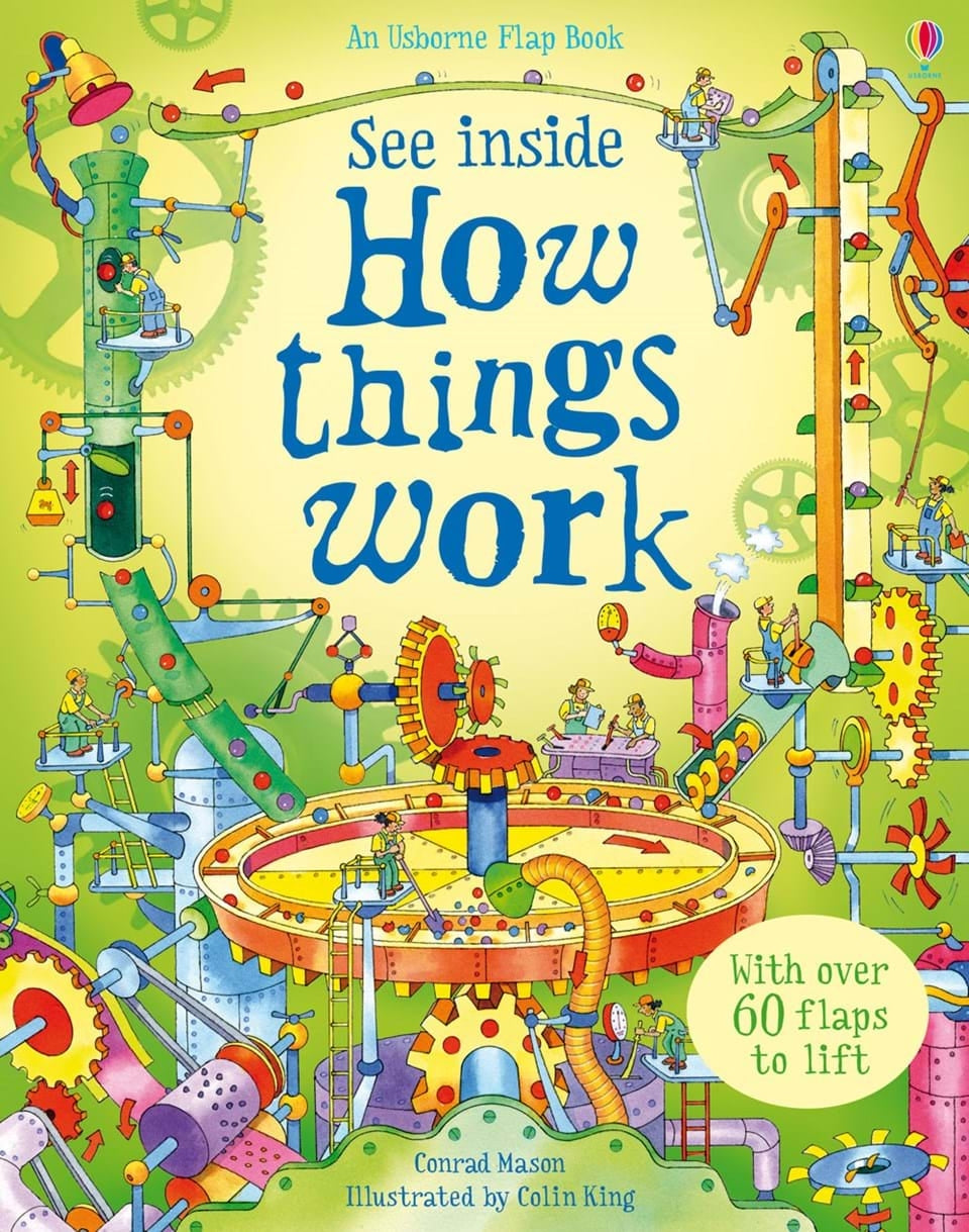 Usborne Lift-The-Flap See Inside Book (9 Titles)