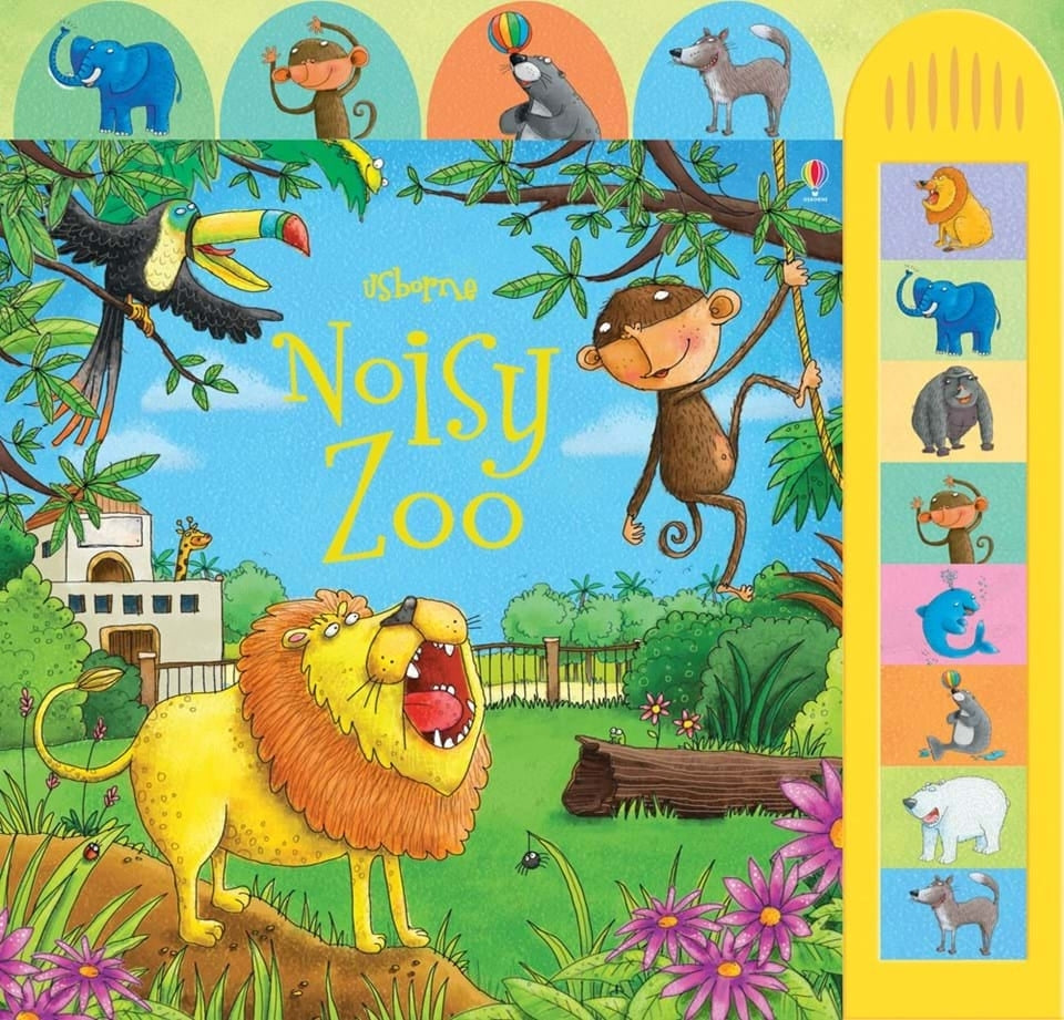 Usborne Noisy Sound Book Series (6 Titles)
