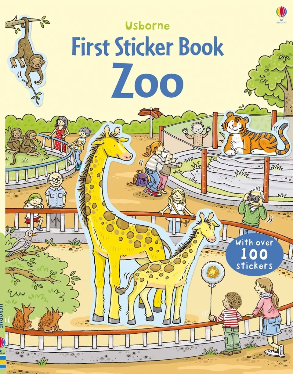 Usborne First Sticker Book (9 Titles) - Pupsik Singapore