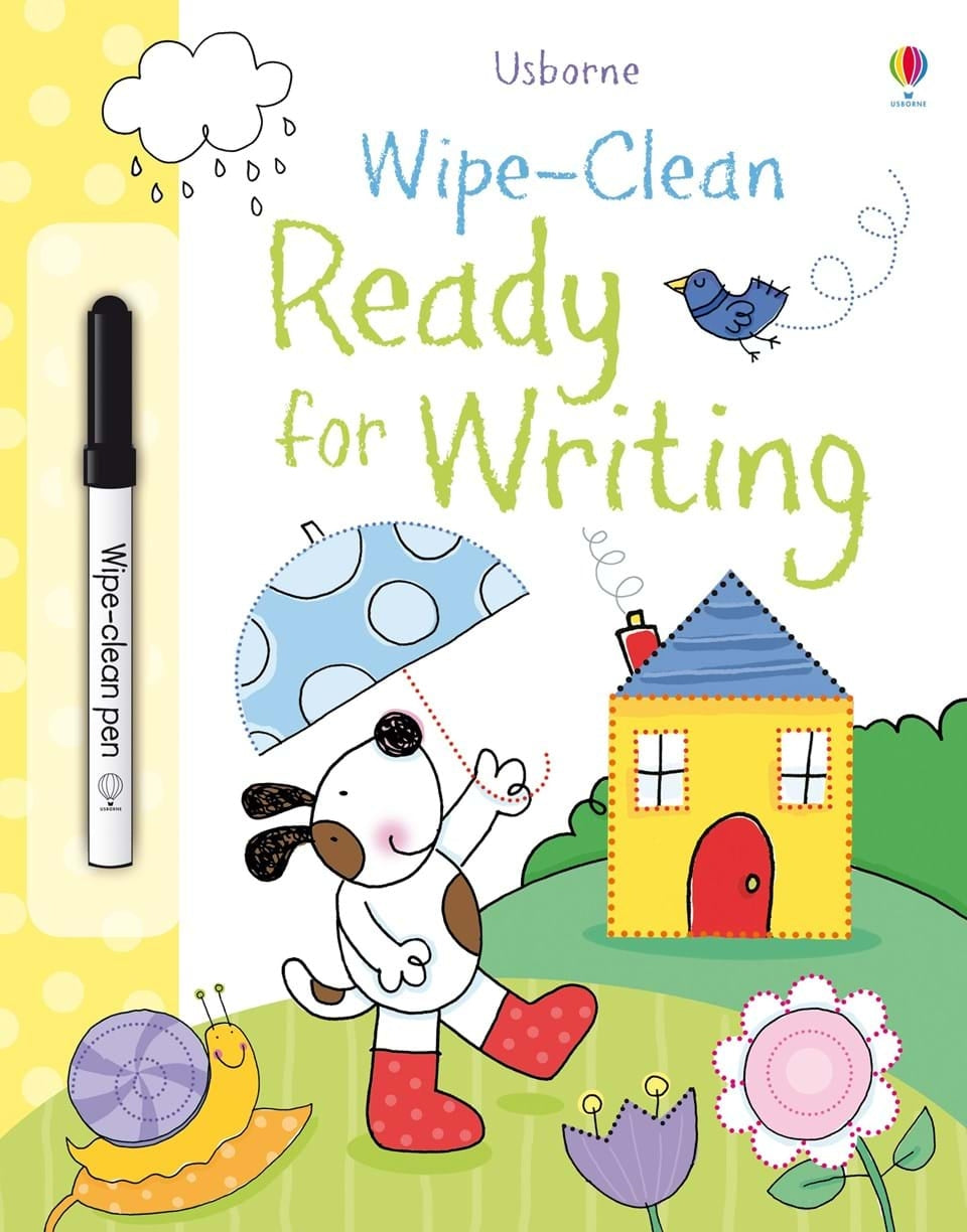 Usborne Wipe-Clean Book Series (16 Titles) - Pupsik Singapore