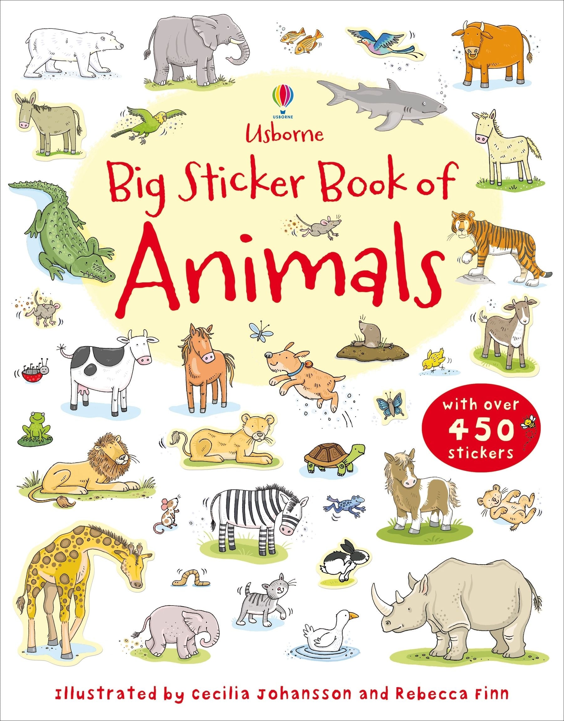 Usborne Big Sticker Book of Animals
