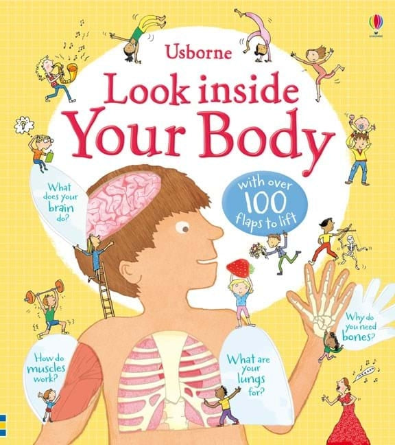 Usborne Lift-the-Flap Look Inside Book (10 Types)