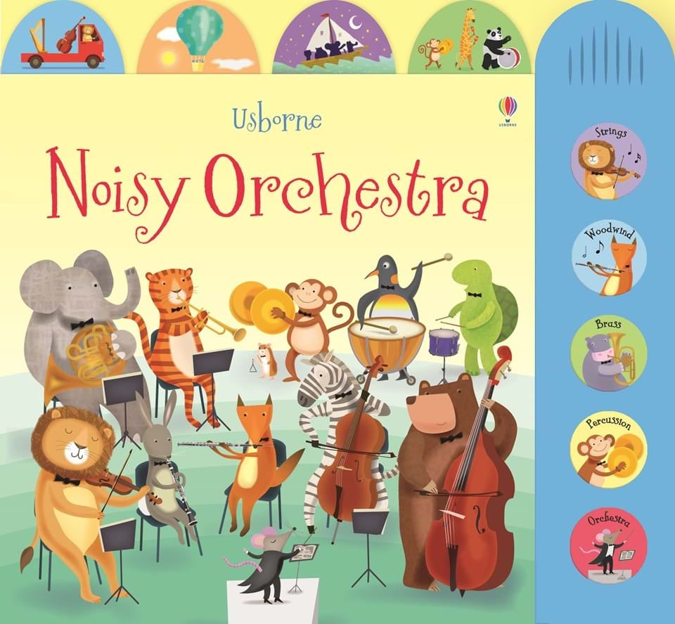 Usborne Noisy Sound Book Series (6 Titles) - Pupsik Singapore