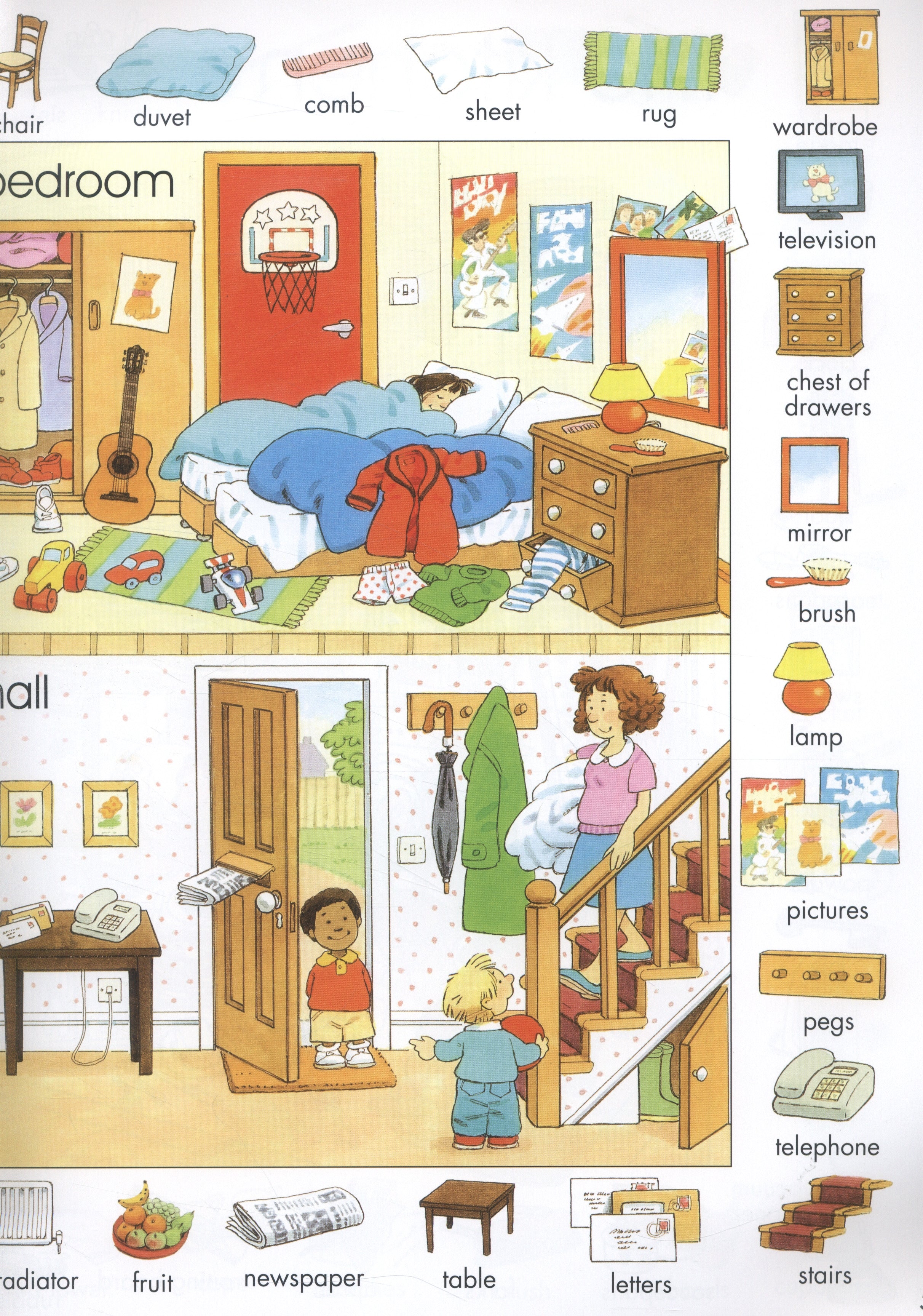 Usborne First Thousand Words In English Book