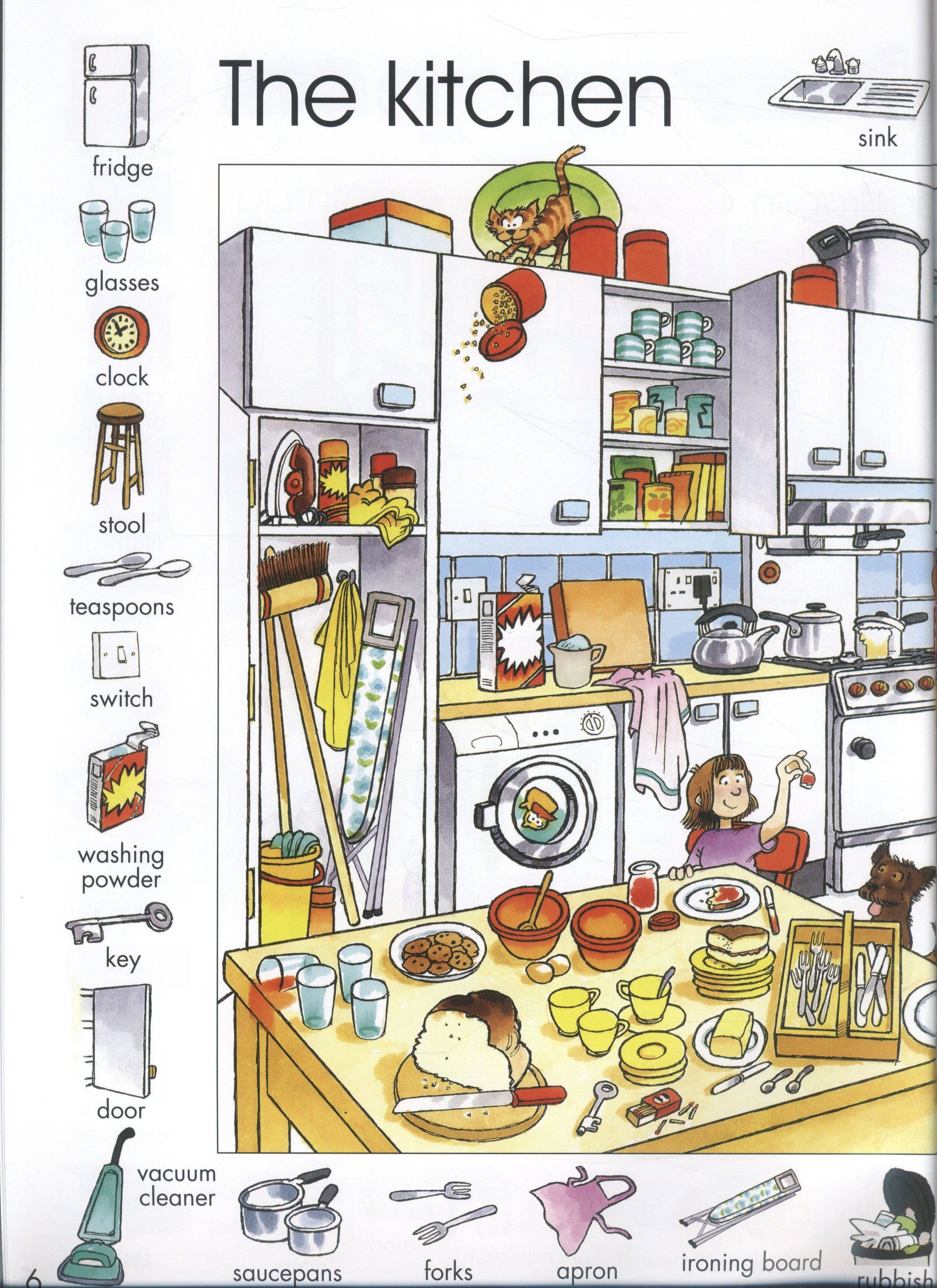 Usborne First Thousand Words In English Book