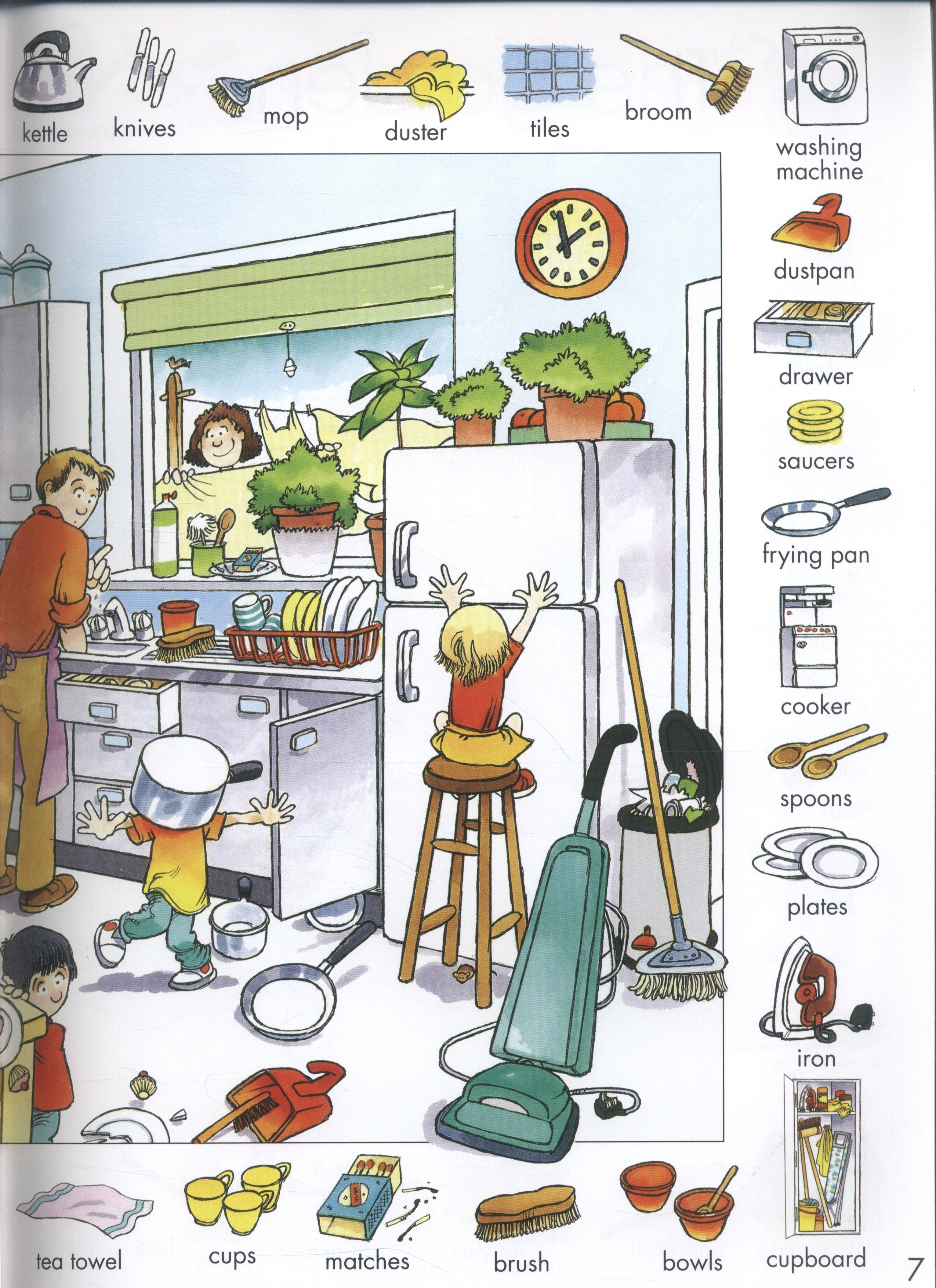 Usborne First Thousand Words In English Book