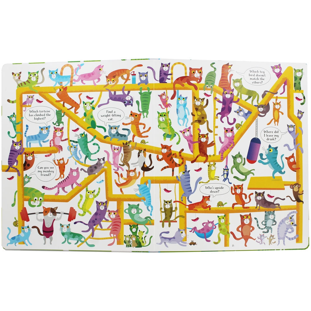 Usborne Look and Find Cats & Dogs Activity Book