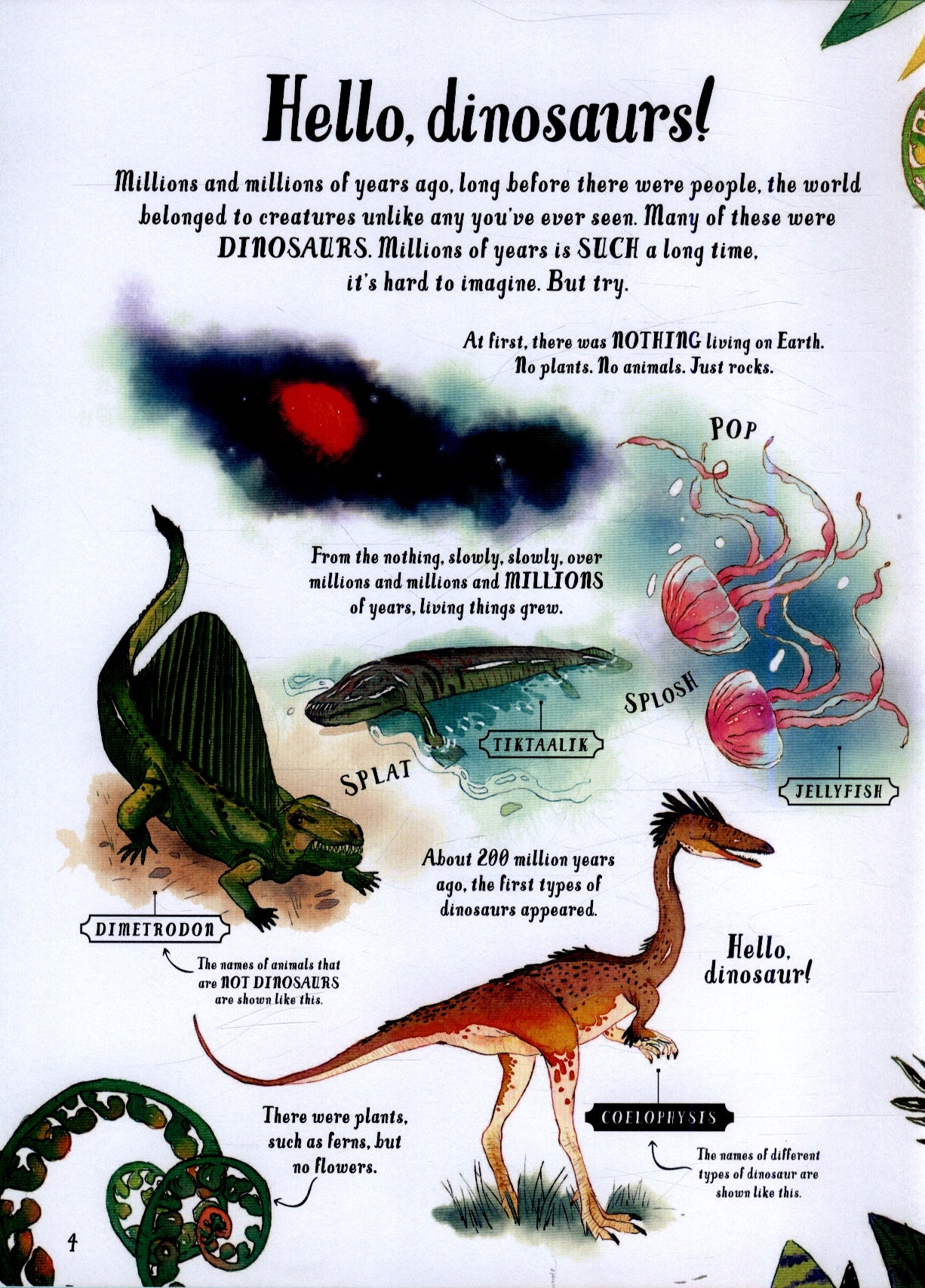 Usborne Big Picture Book - Dinosaurs