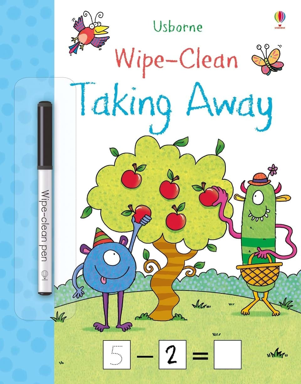 Usborne Wipe-Clean Book Series (16 Titles)