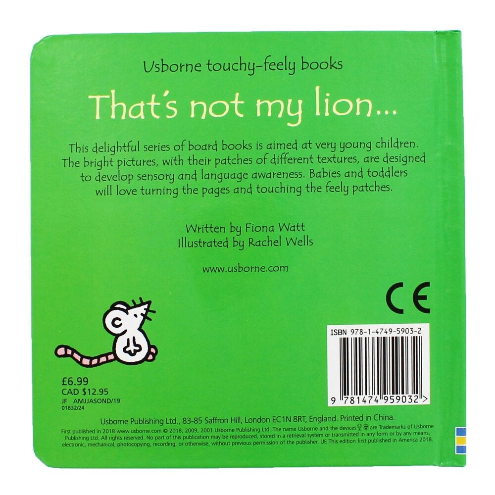 Usborne That's Not My... Series Board Books (18 Titles) - Pupsik Singapore