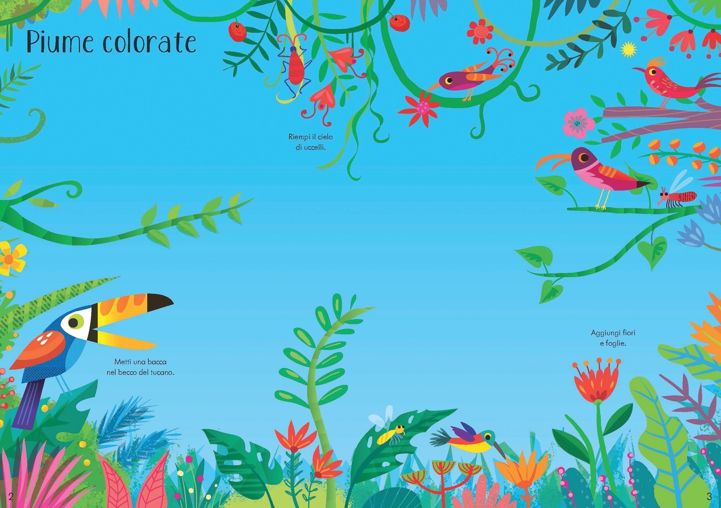 Usborne Little First Stickers Book - Jungle