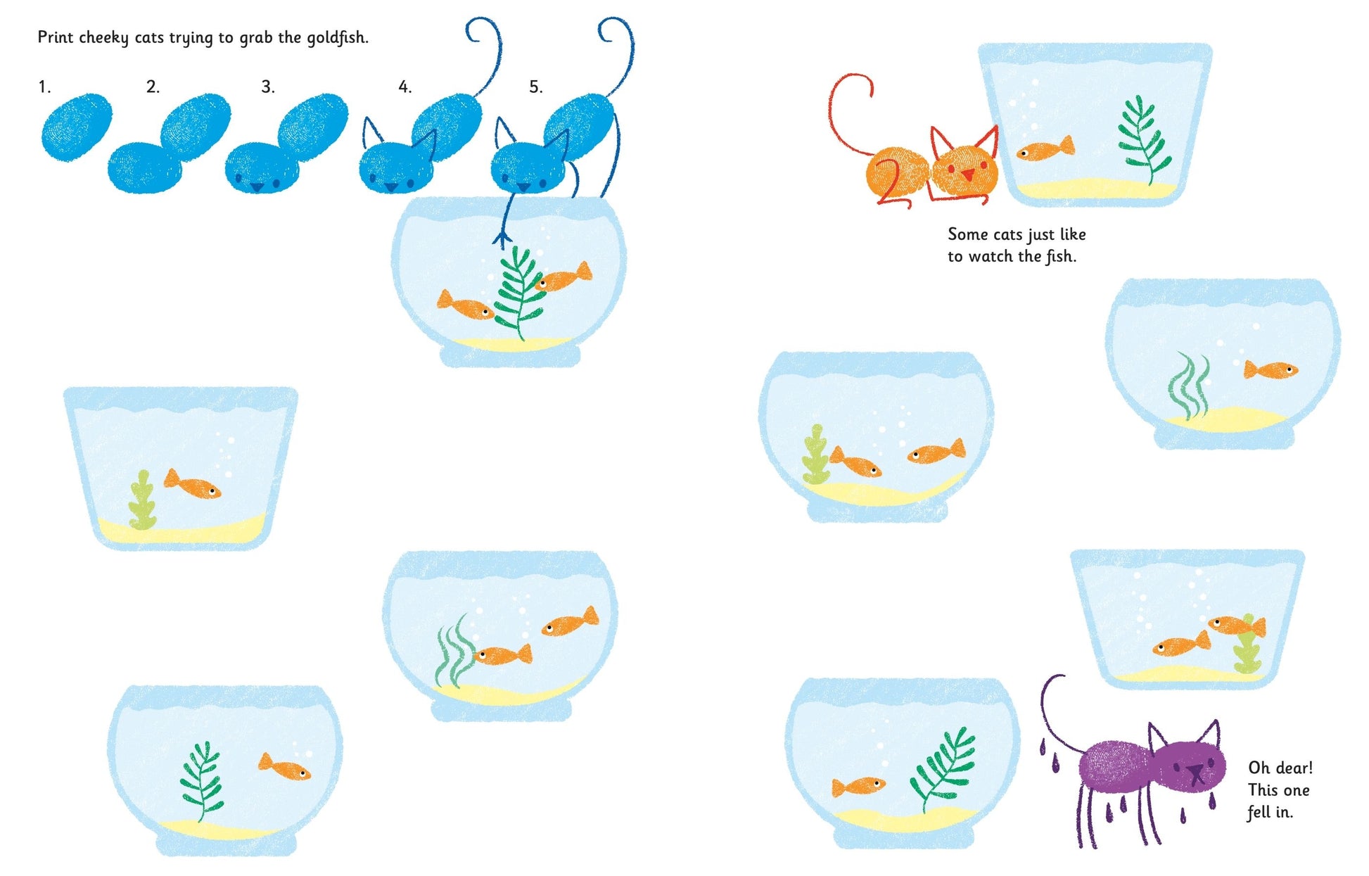 Usborne Fingerprint Activities (6 Titles) - Pupsik Singapore